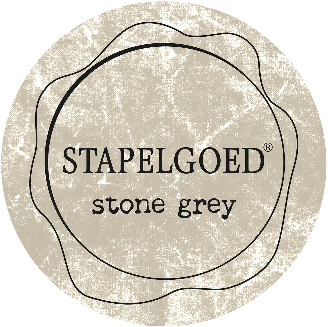 STAPELGOED Wandfarbe STGD muurverf grey shades, Stone extra hochdeckend 2,5 Grey matt, Liter waschbeständig, und