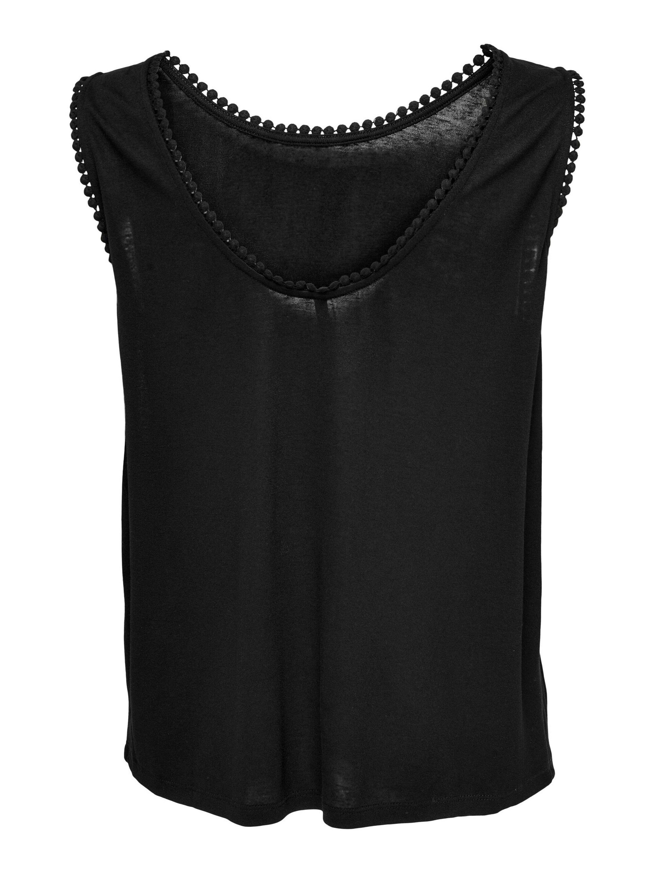 Weiteres Spitze Detail, ONLY Shirttop Black (1-tlg) ARIANA