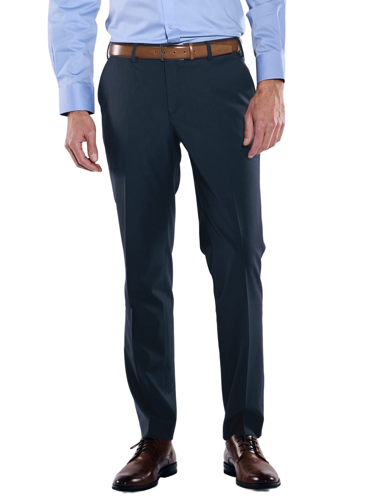 Engbers Anzughose Herren Anzughose Slim Fit "My Favorite", Saphirblau günstig online kaufen