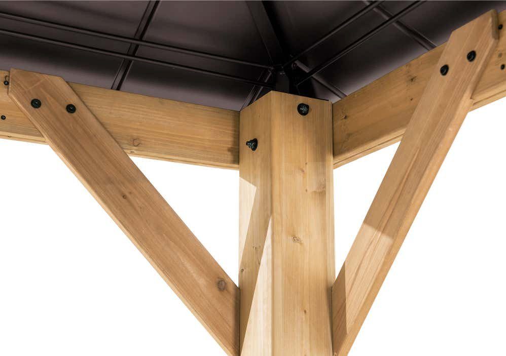 Sunjoy Pavillon Sunjoy Bruri, in Naturbelassen