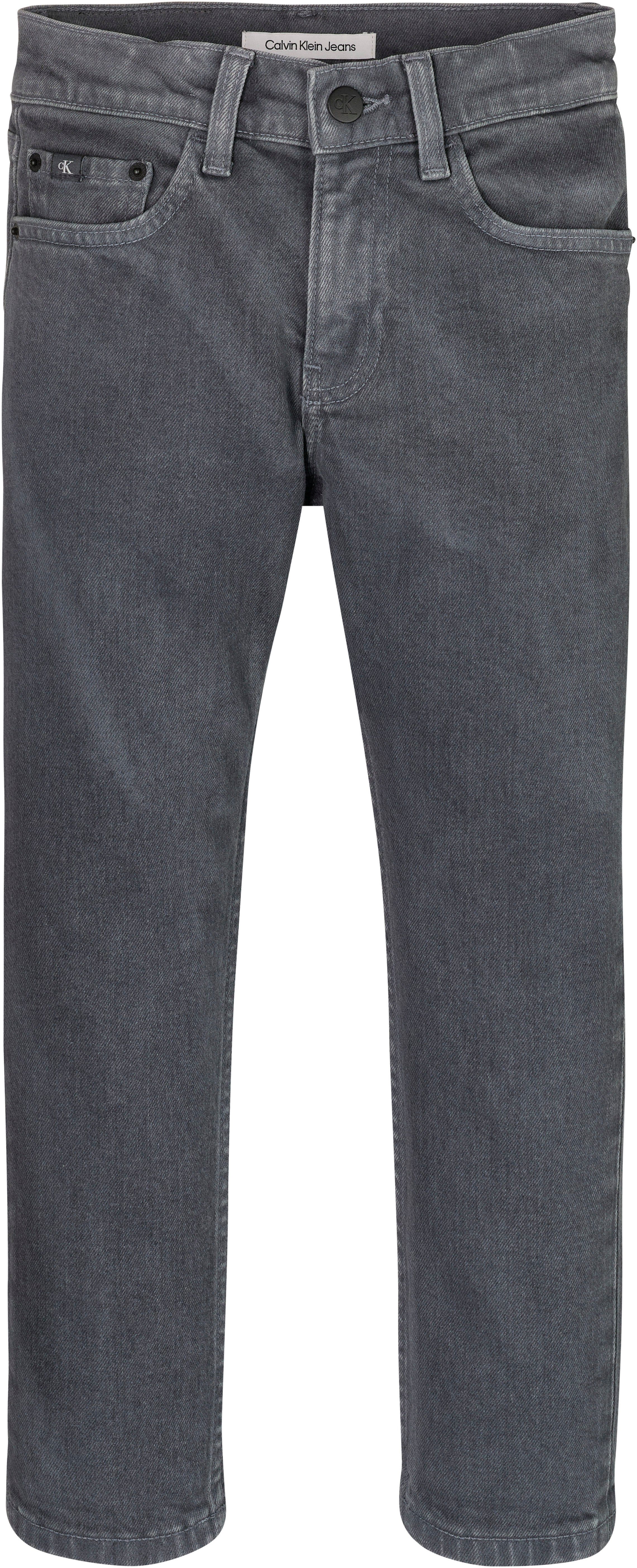 Calvin Klein DARK OVERDYED DAD GREY Stretch-Jeans Jeans