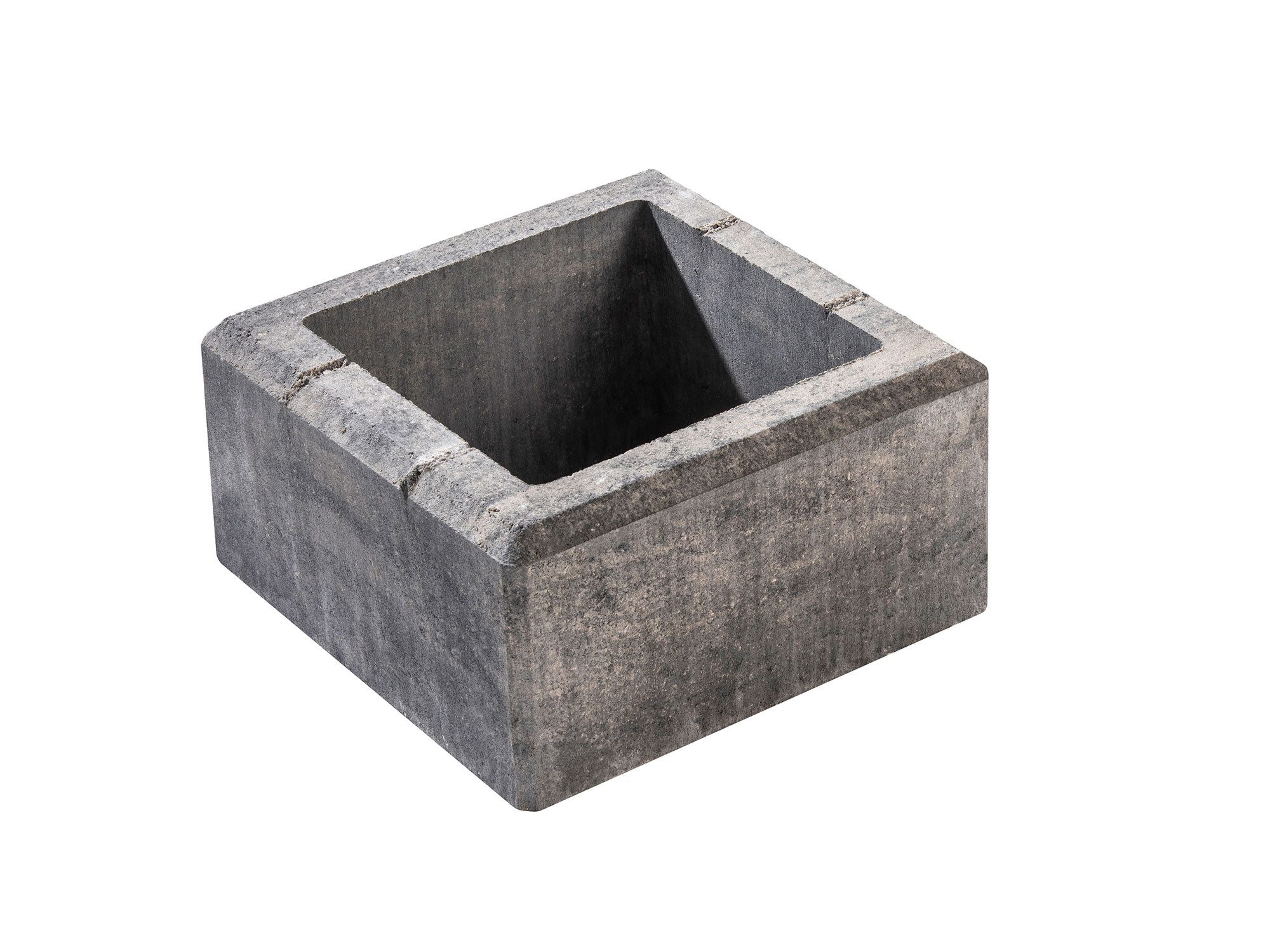 Diephaus Mauerstein GARDO WEIß-SCH PFEILERSTEIN 37,5/37,5/20