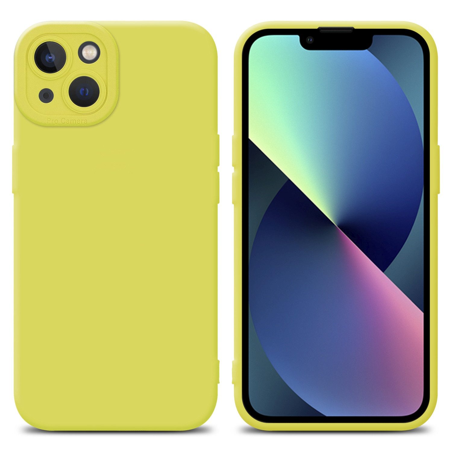 Cadorabo Handyhülle für iPhone 14 Hülle Apple iPhone 14, Hülle Schutzhülle TPU Silikon Case Cover