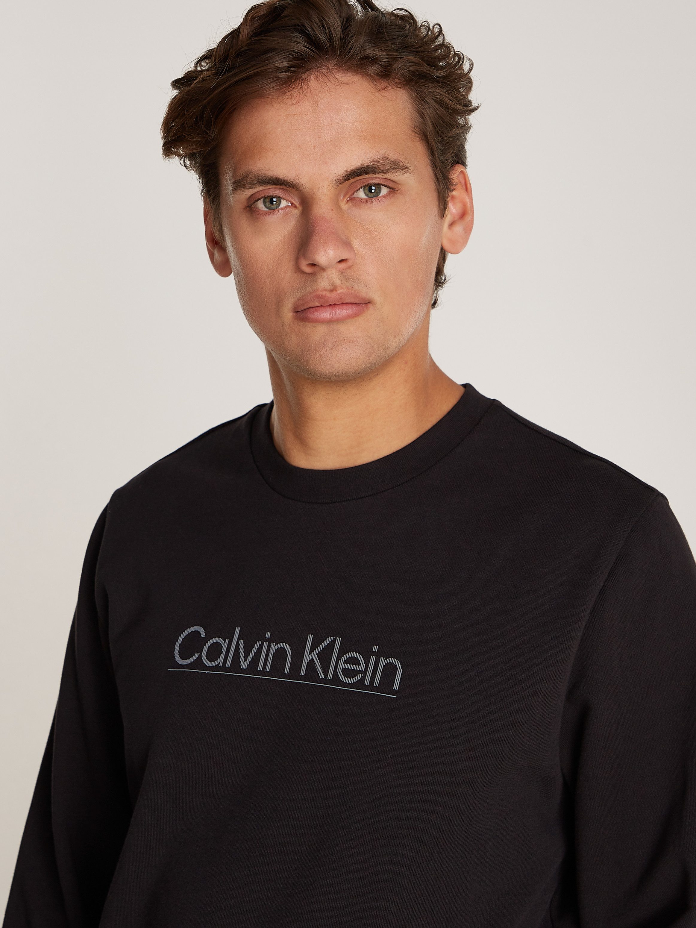 Calvin Klein Sweatshirt RAISED LINE LOGO günstig online kaufen
