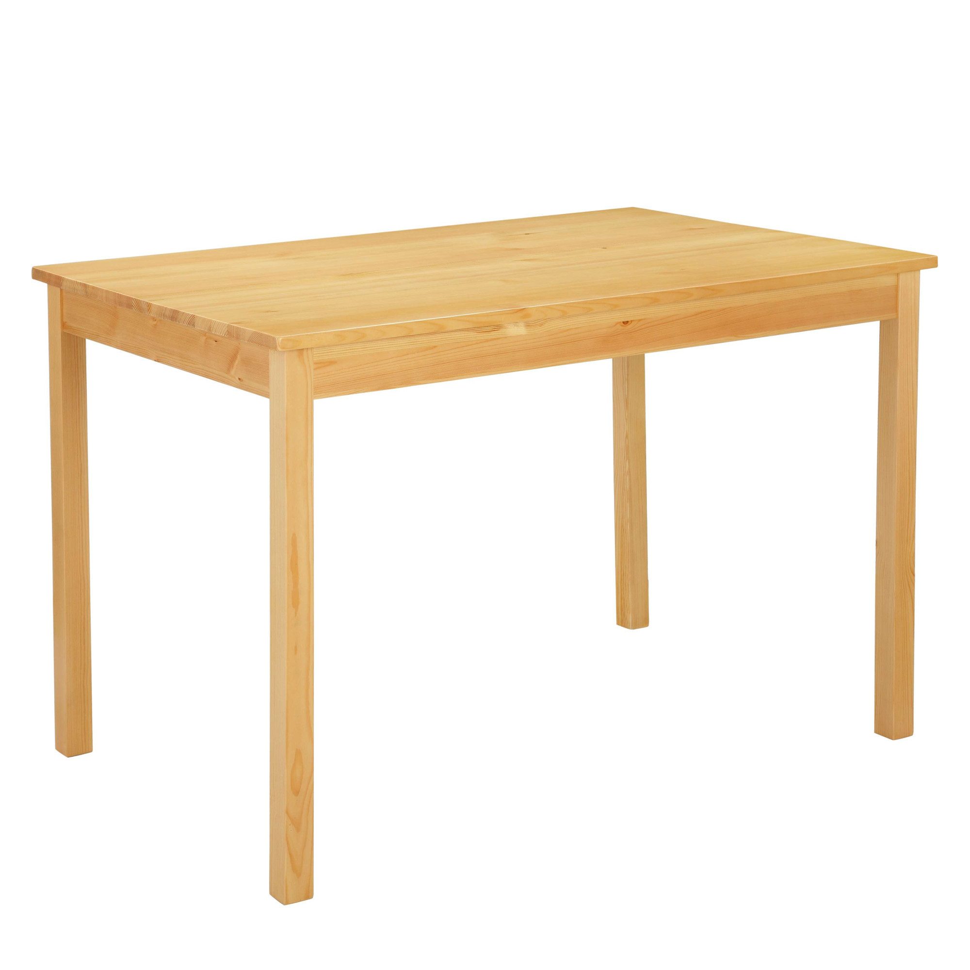 OTTO home Essgruppe Willow, (Set, 5-tlg., Esstisch mit 4 Stühlen), Esstisch mit 4 Stühlen, aus massivem Kiefernholz