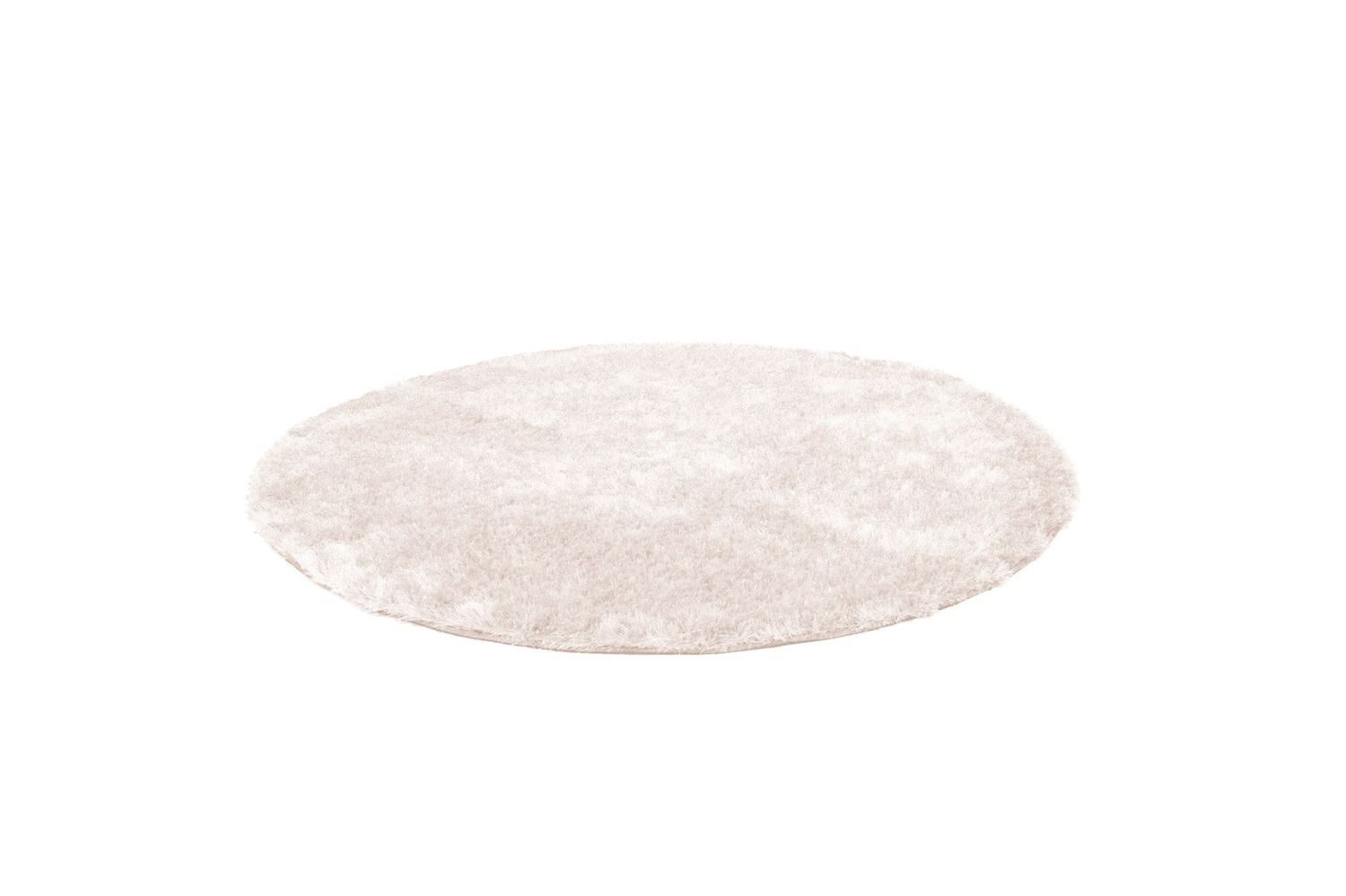 Teppich Boss Hochflor-Teppich Hochflor Teppich Dominik 700 - Puderrosa, rund, Höhe: 40 mm