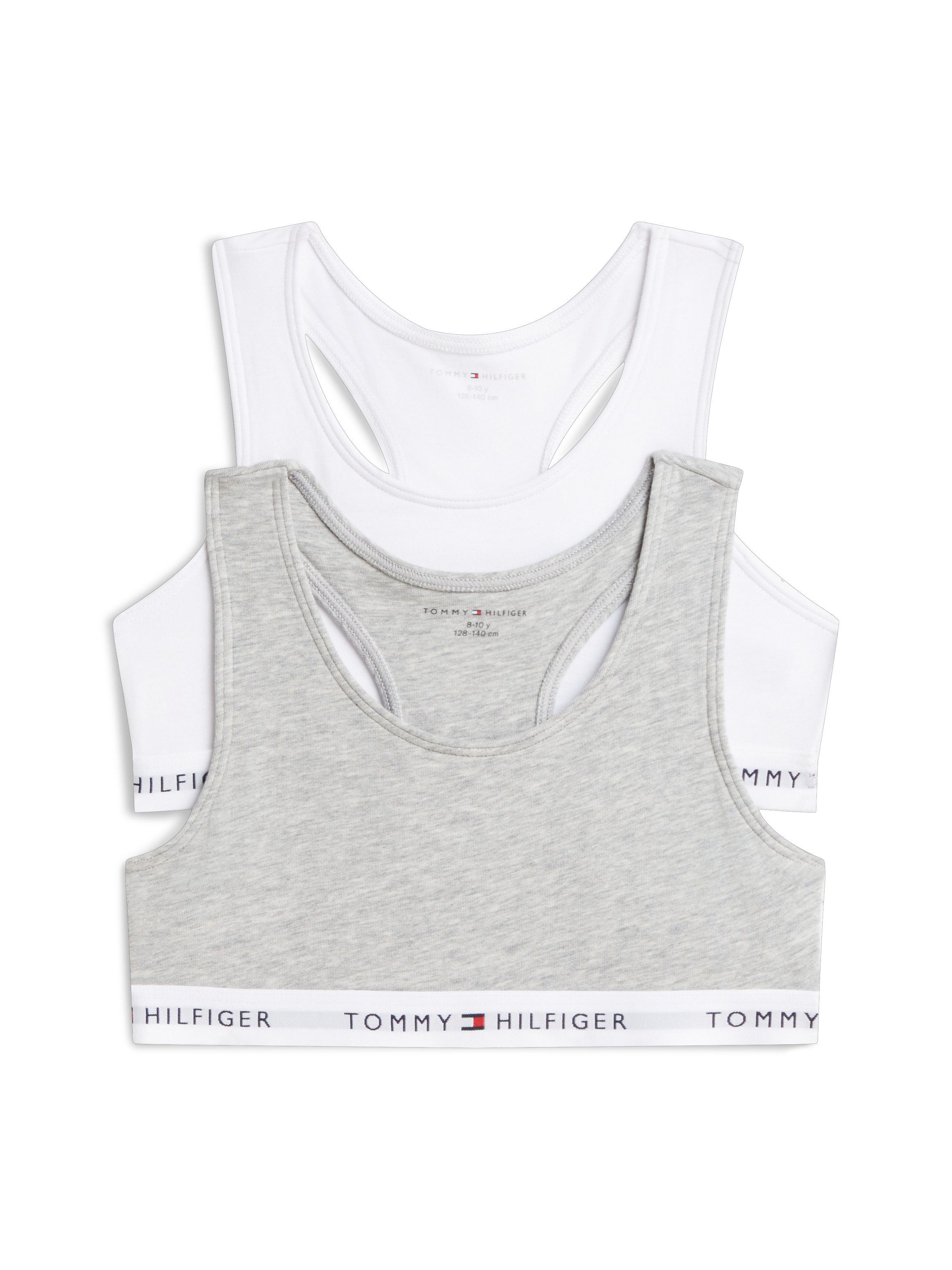 Tommy Hilfiger Underwear Bralette 2PK (2-tlg) Racerback-Bralettes mit Tommy-Logos