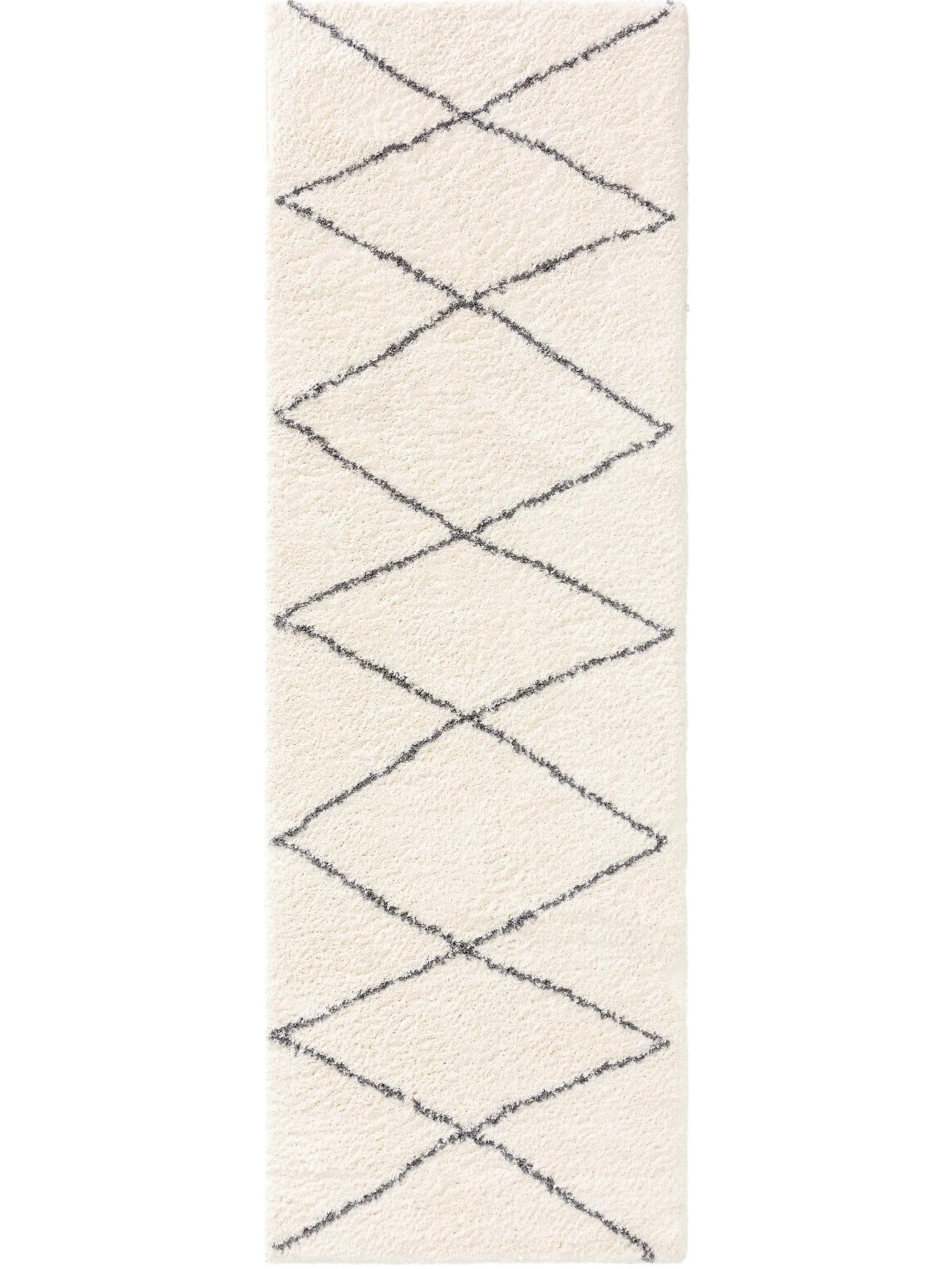 benuta Läufer Benno, rechteckig, Höhe: 21 mm, Teppich Wohnzimmer, Schlafzimmer, Esszimmer, Flur, Kunstfaser, Cozy