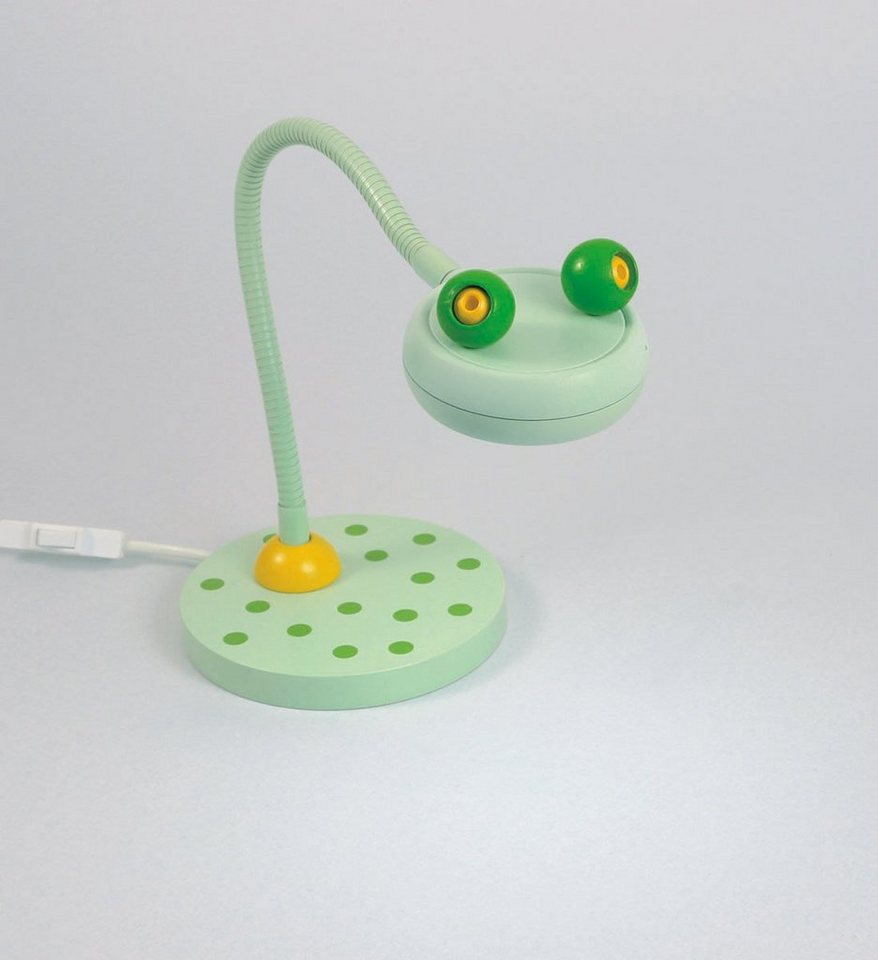 niermann LED Tischleuchte Frosch, LED wechselbar, Tisch-Leseleuchte Frosch