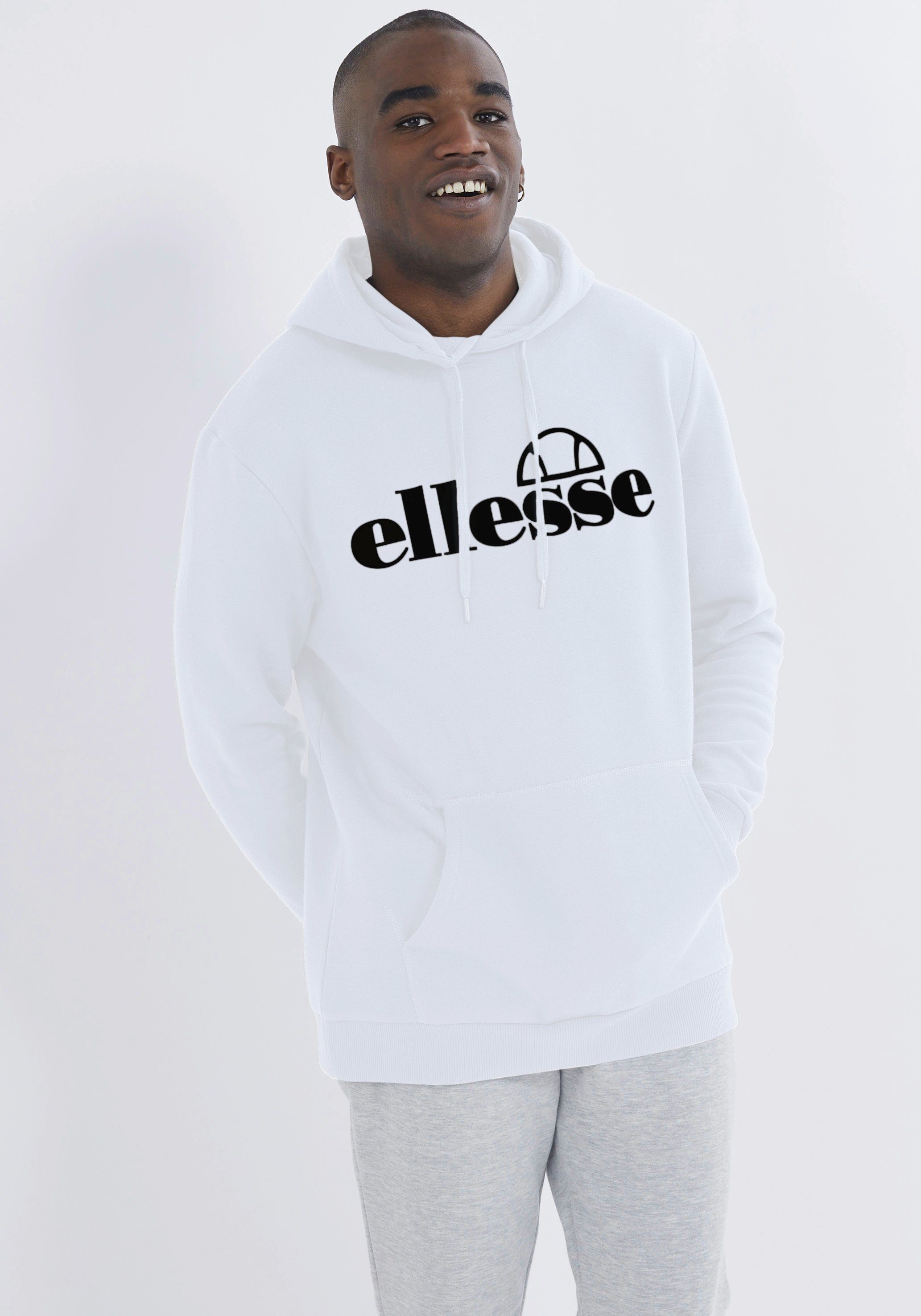 Ellesse Kapuzensweatshirt OODIA OH HOODY, Rumpfabschluss Elastische an Arm und Bündchen