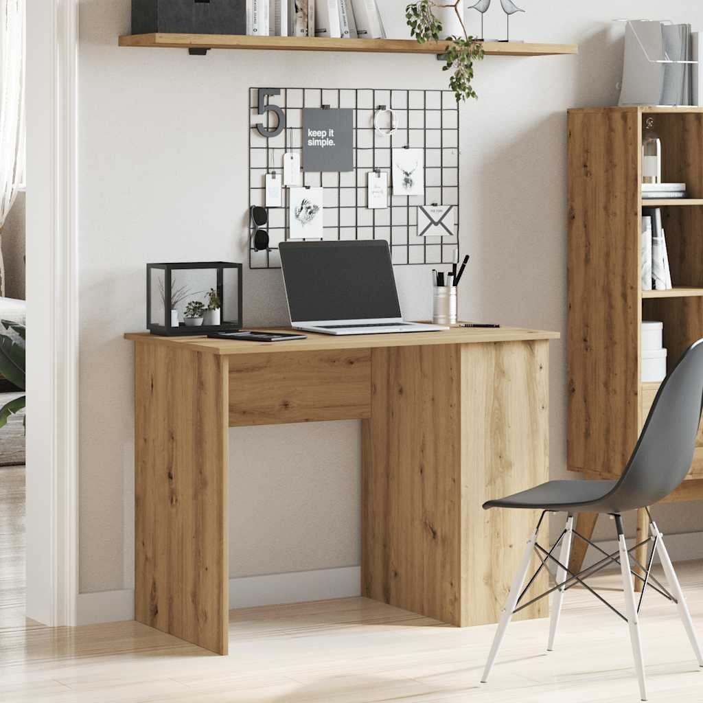 vidaXL Schreibtisch Schreibtisch Artisan-Eiche 100x55x75 cm günstig online kaufen