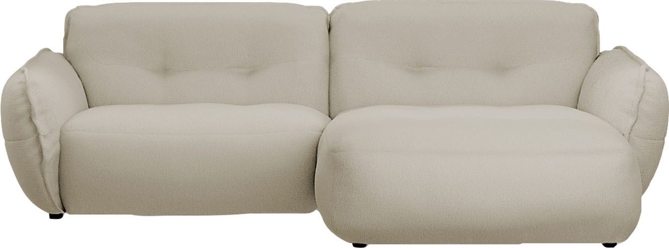 BETYPE Ecksofa Be Fluffy Mega Sofa, bequem, viel Platz, Breite 289cm, L-Form, Softes Sitzgefühl, moderne Kedernaht, hochwertiger Bezug