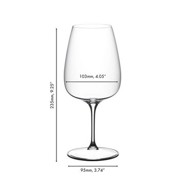 RIEDEL THE WINE GLASS COMPANY Rotweinglas Grape Cabernet / Merlot / Cocktail Weingläser, Glas