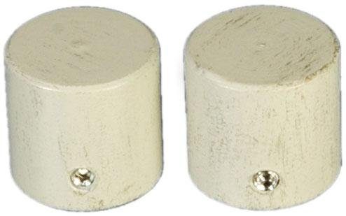Liedeco Gardinenstangen-Endstück Endkappe, Gardinen, (Set, 2-St), günstig online kaufen