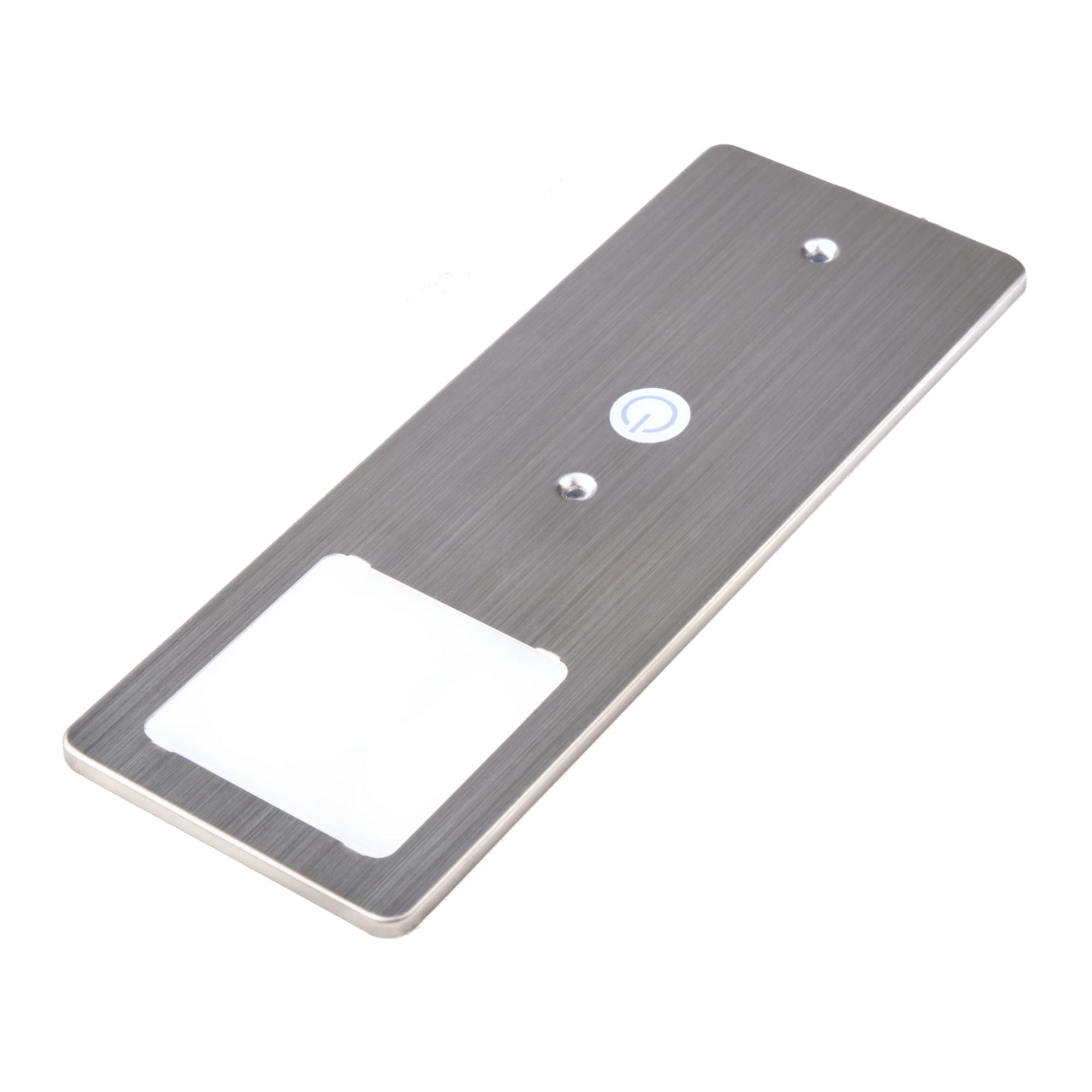 kalb LED Unterbauleuchte LED Unterbauleuchten Edelstahl gebürstet 5W - mit Touch-Dimmfunktion, 1er Set neutralweiß, neutralweiß