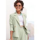 LASCANA Kurzblazer mit doppelreihigem Knopfverschluss, Damenblazer, sportlich-elegant