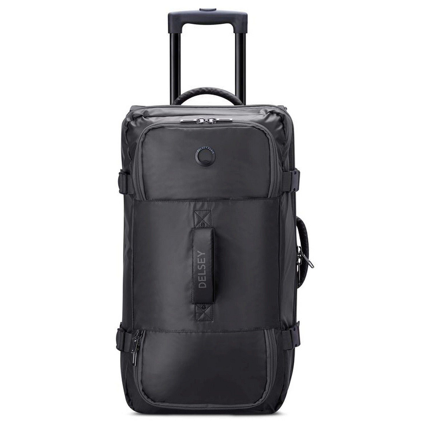 cm 64 Delsey schwarz Reisetasche (1-tlg) - Raspail 2-Rollenreisetasche