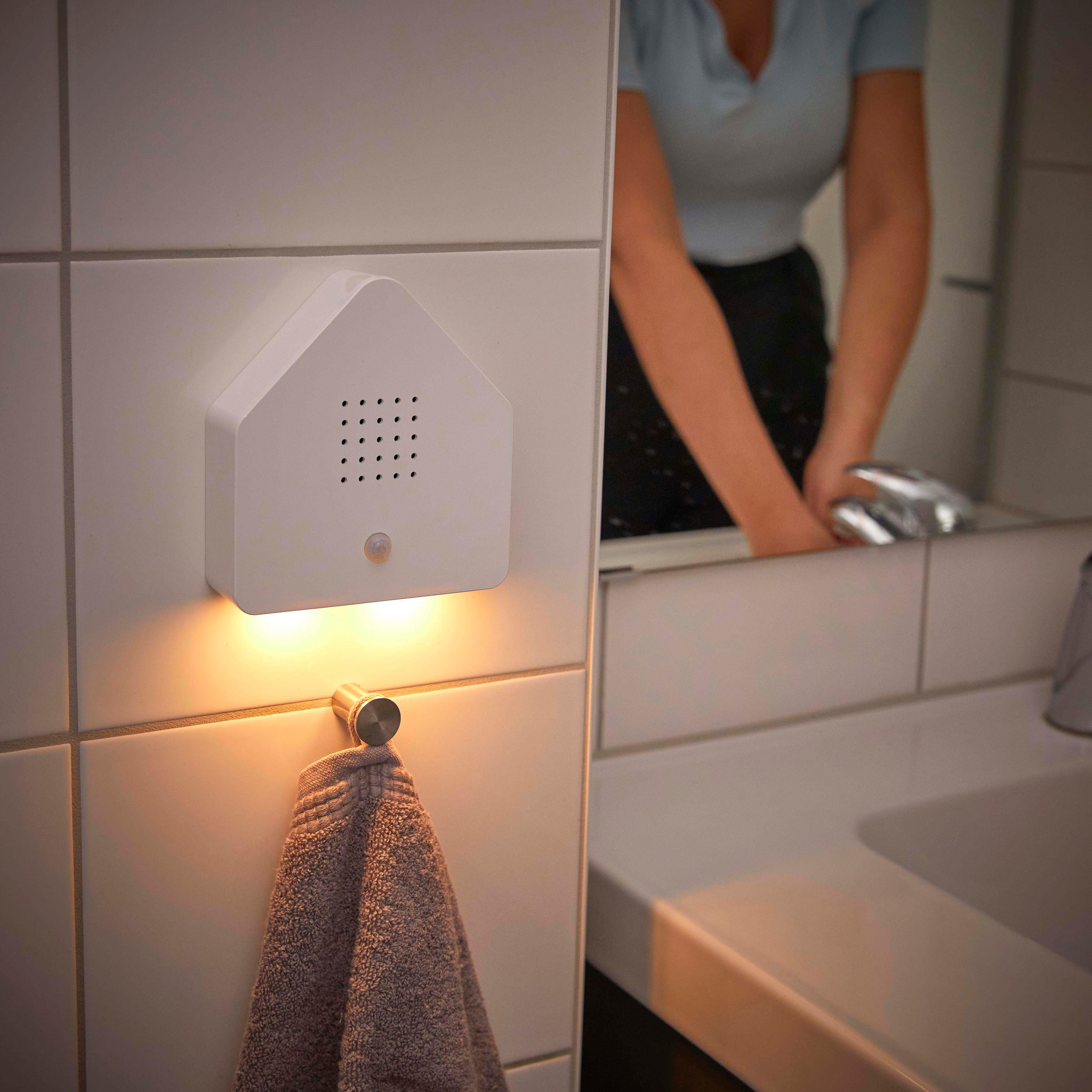 Northpoint LED Dekolicht Naturgeräuschebox Vogelzwitscher Bewegungsmelder Licht Aufladbar – Bild 4 von 5