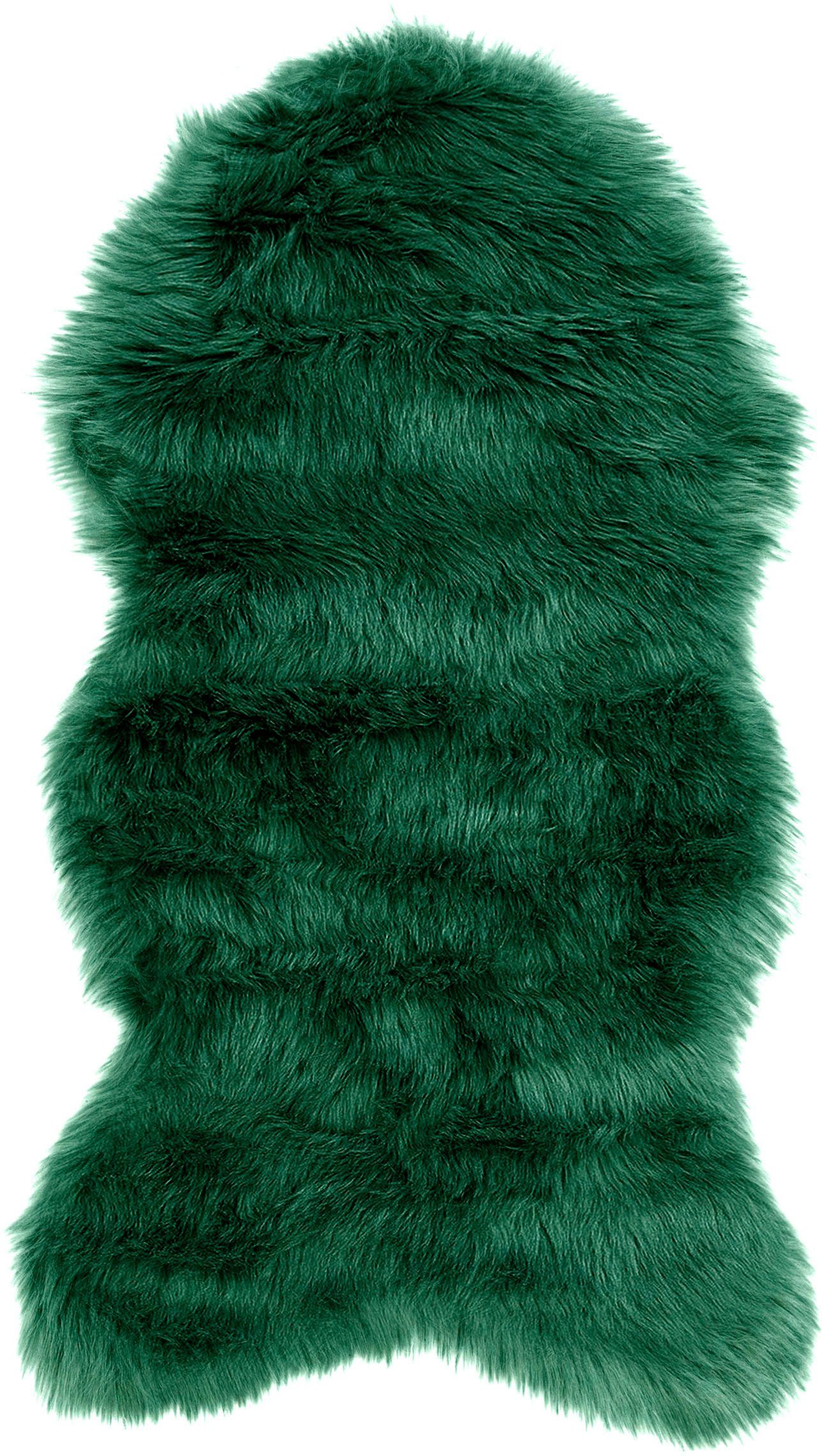 Home affaire Hochflor-Teppich Valeria Fellteppich kuschelig, fellförmig, Höhe: 60 mm, Kunstfell, Fellform, weiche Teppiche, Schlafzimmer, Wohnzimmer