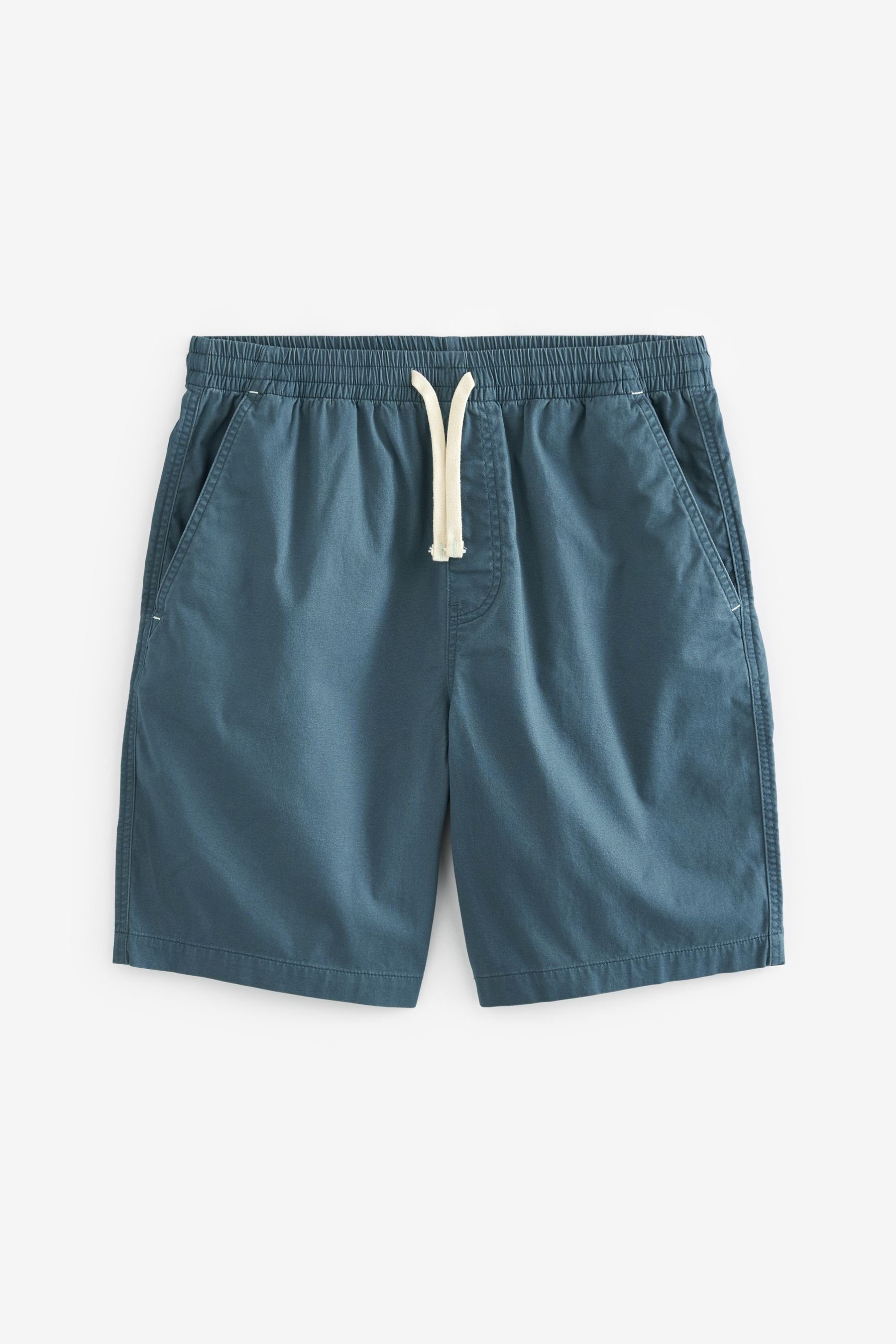 Blue Shorts Next Stretch Leichte und Shorts mit (1-tlg) Kordelzugbund