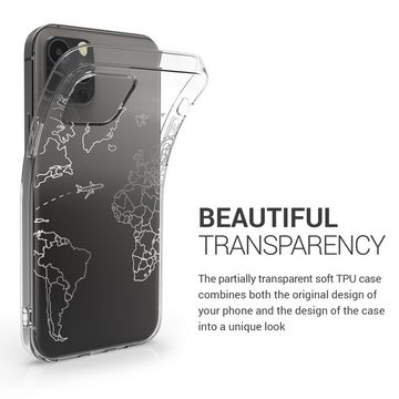 kwmobile Handyhülle Hülle für Apple iPhone 12 Pro Max, Handyhülle Silikon Case - Schutzhülle Handycase