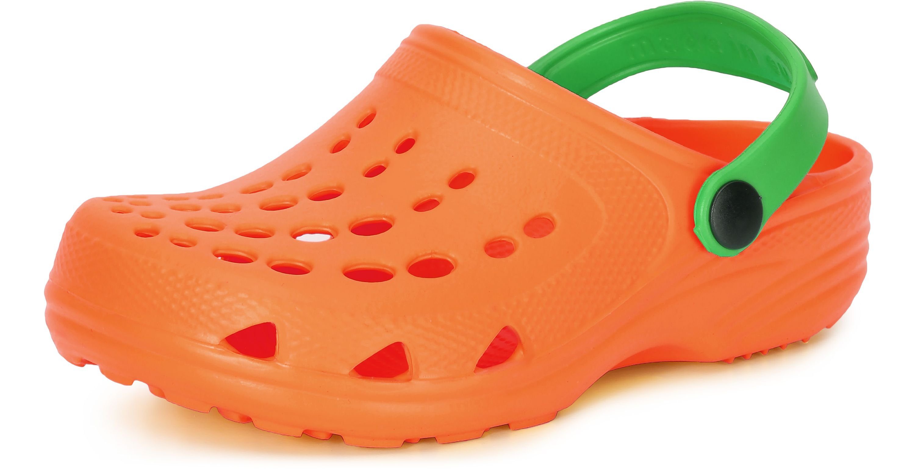 Orange/Grün