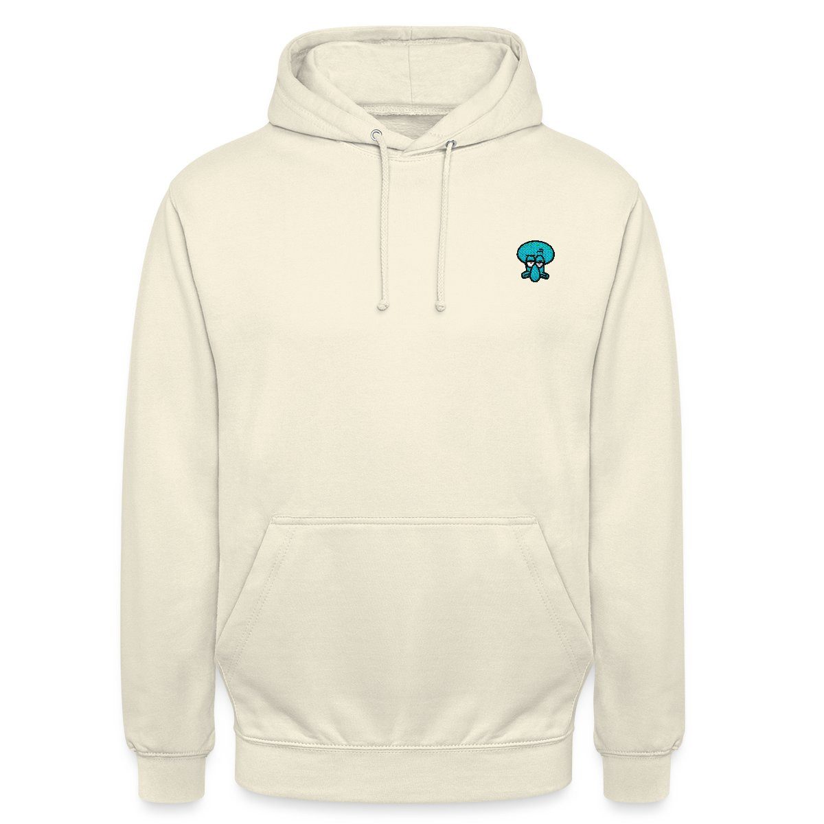 Hoodie SpongeBob Schwammkopf Taddäus Stick-Motiv Unisex Hoodie