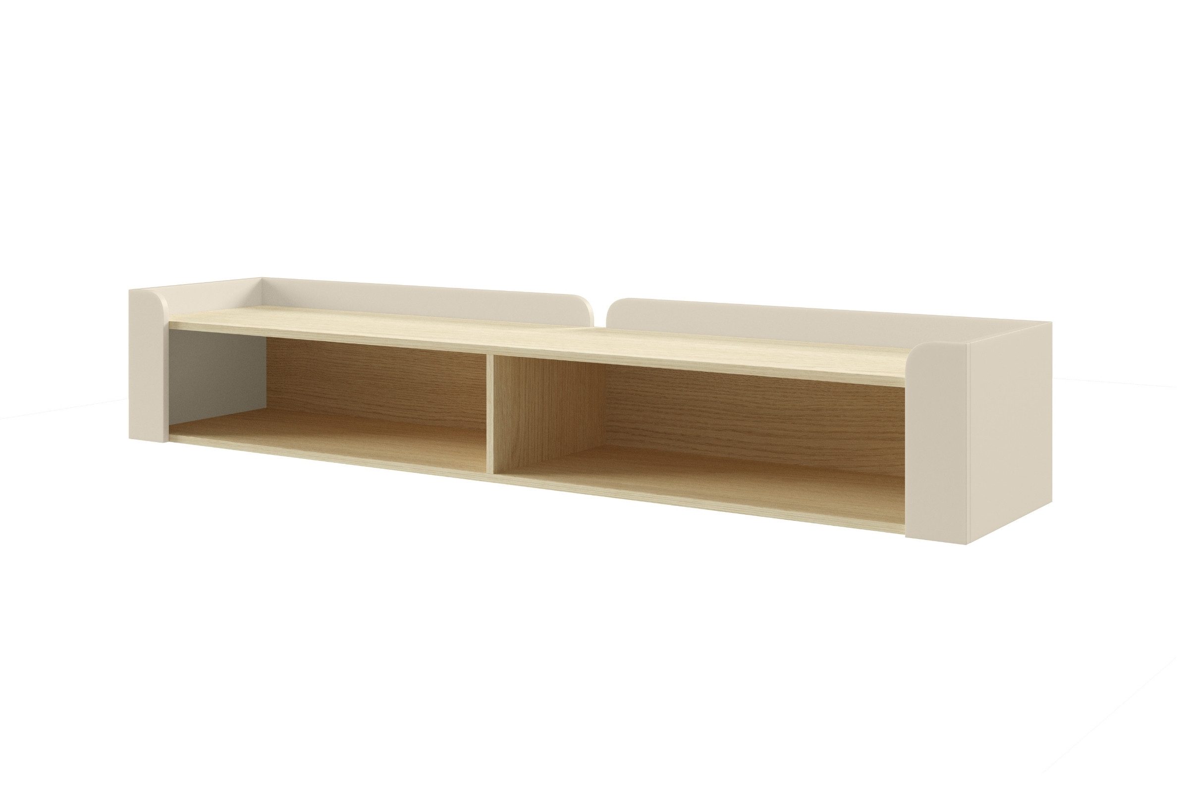 Deine Möbel 24 Hängeregal SOVI 11 Hängeschrank 180 cm breit, Wandregal, skandinavisches Design, Set 1-tlg., ideal für Wohnzimmer und Jugendzimmer