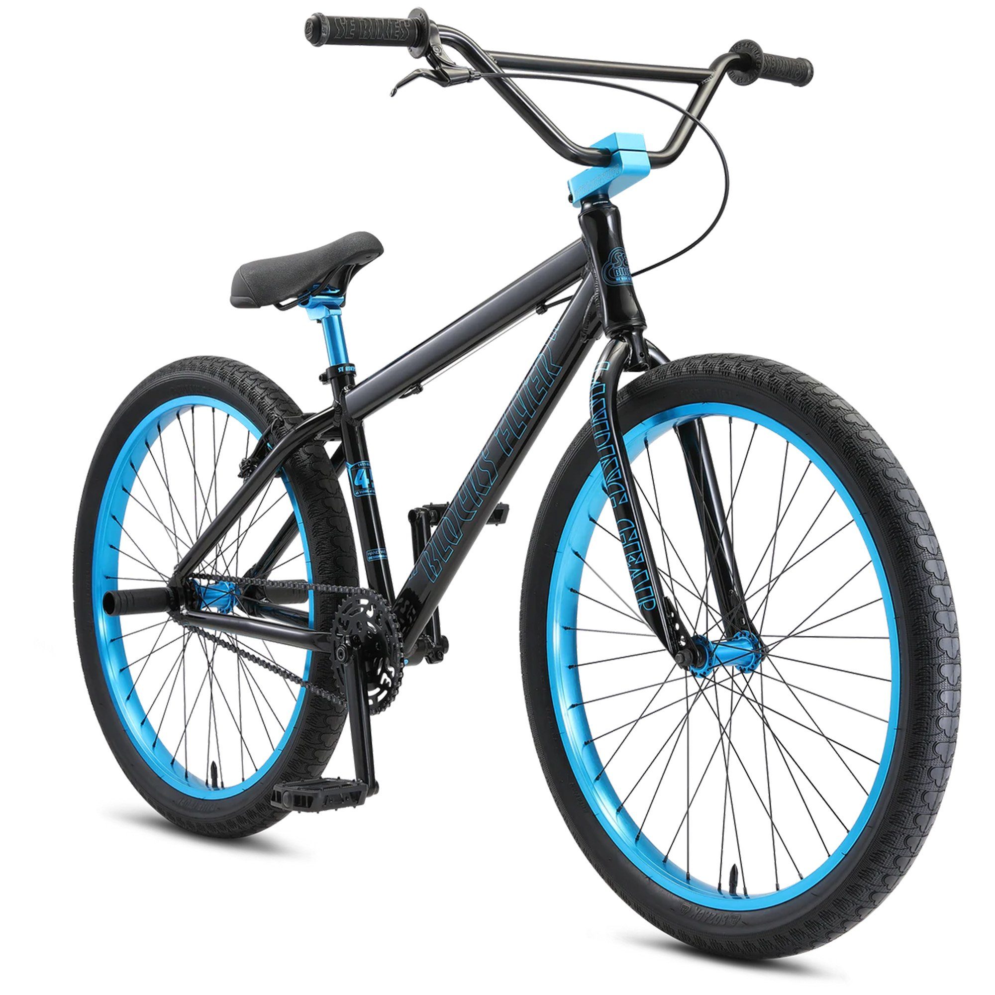 SE Bikes BMX-Rad Blocks Flyer, 1 Gang, ohne Schaltung, BMX Fahrrad 26 Zoll  Cruiser ab 160 cm Bike Erwachsene und Jugendliche