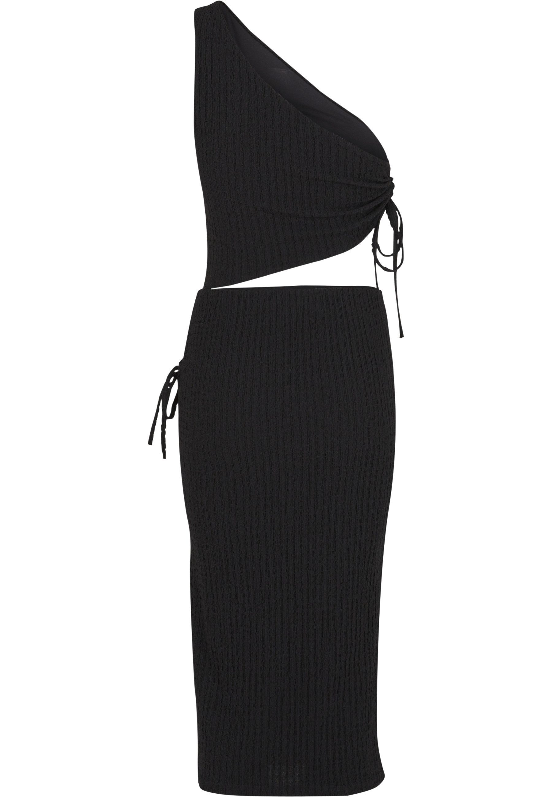 URBAN CLASSICS Shirtkleid Urban Classics Ladies Cut Out Jersey Dress (1-tlg)