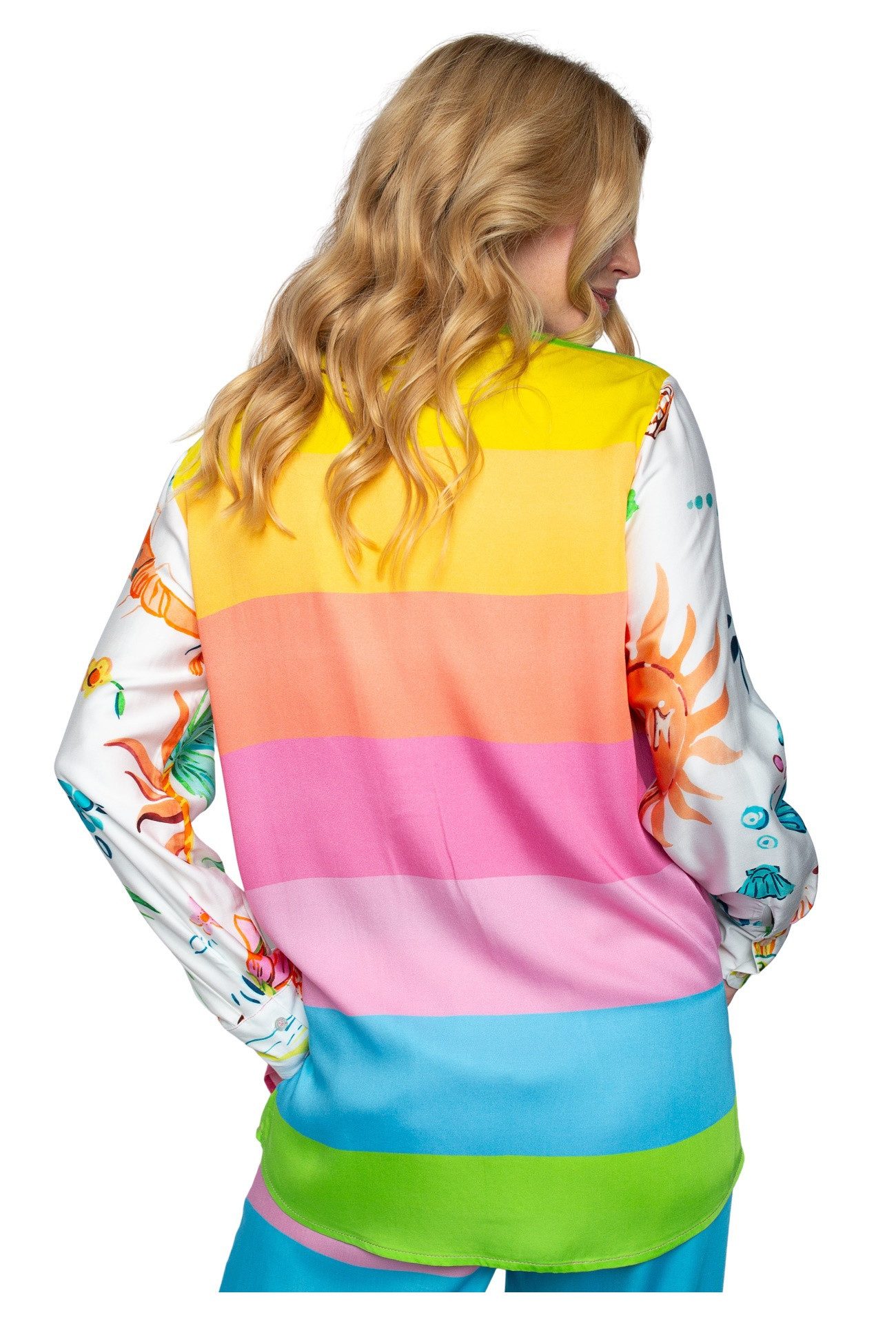 Emily Van Den Bergh Schlupfbluse Damenbluse 8524-407