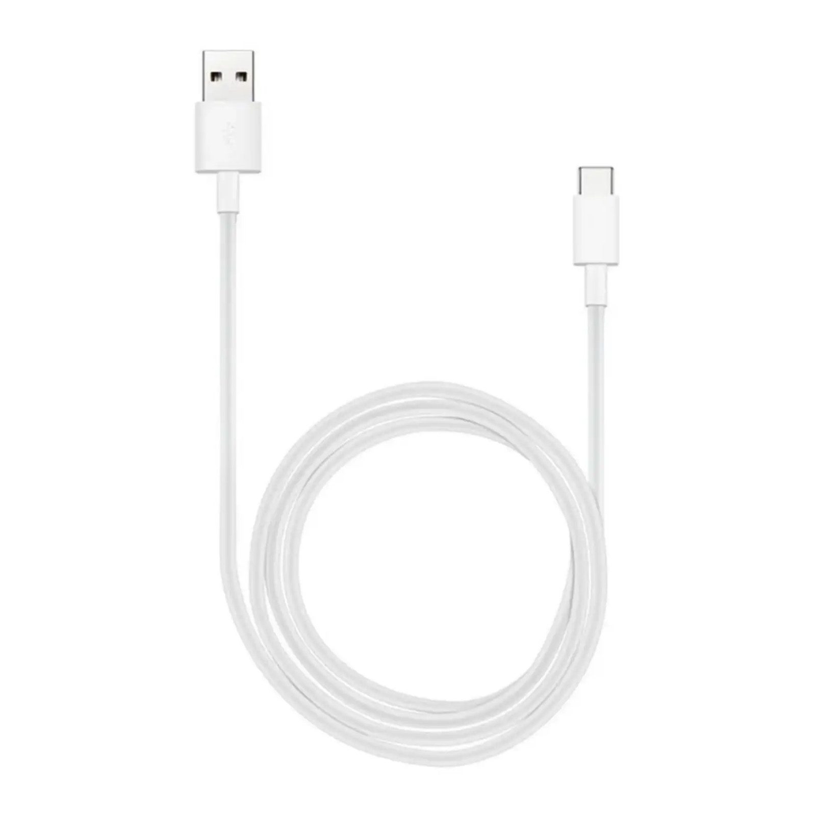 Huawei Ladekabel, Smartphone-Kabel, USB Type-C, USB Typ A, Schnellladung, Weiß, Kabellänge 1 Meter