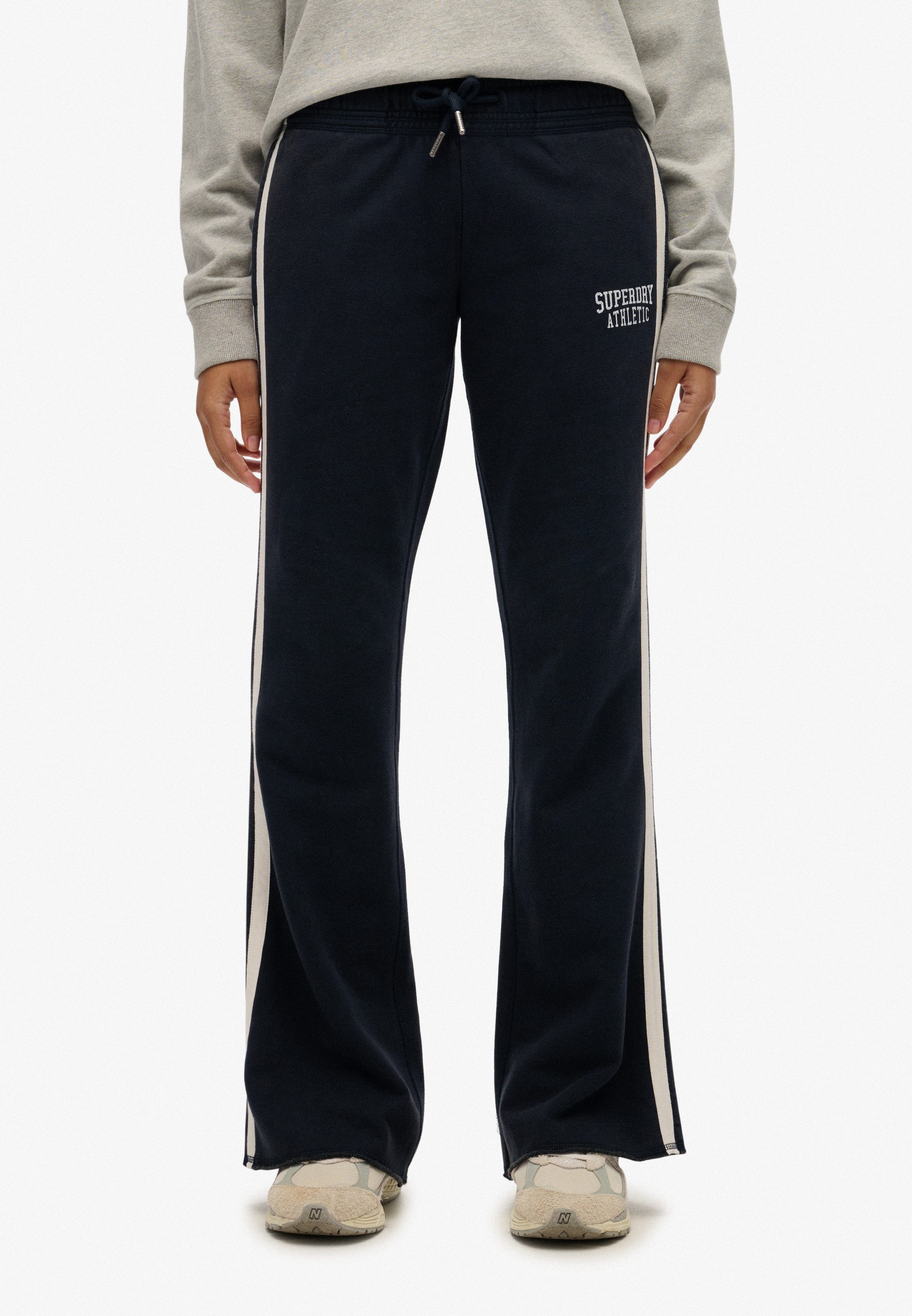 Superdry Sweathose ATHLETIC STRIPE FLARE JOGGER günstig online kaufen