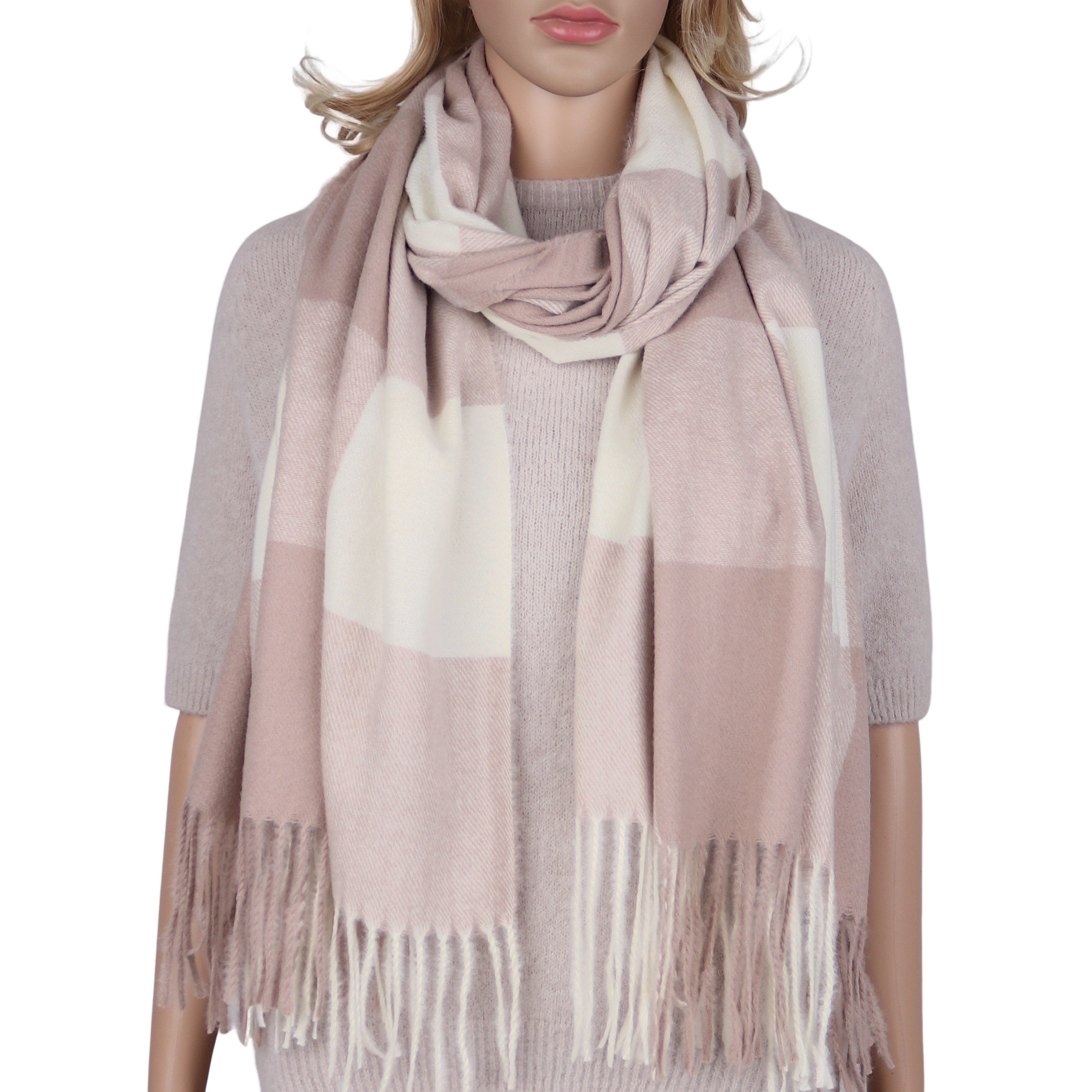 MIRROSI Modeschal weicher und warmer karierter günstig online kaufen