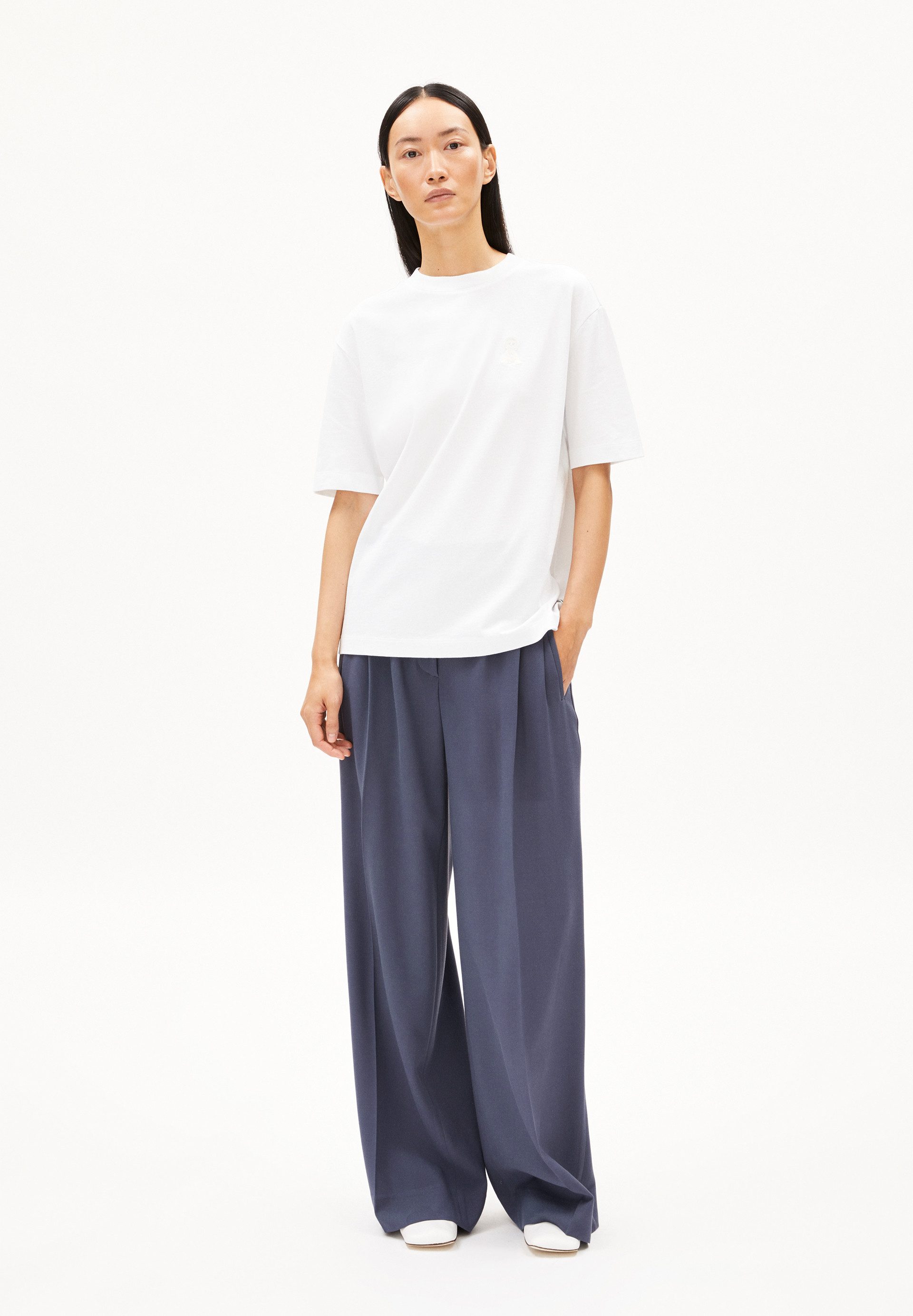 Armedangels T-Shirt ICONIC Å TARJAA (Loose Fit) Rundhalsausschnitt günstig online kaufen