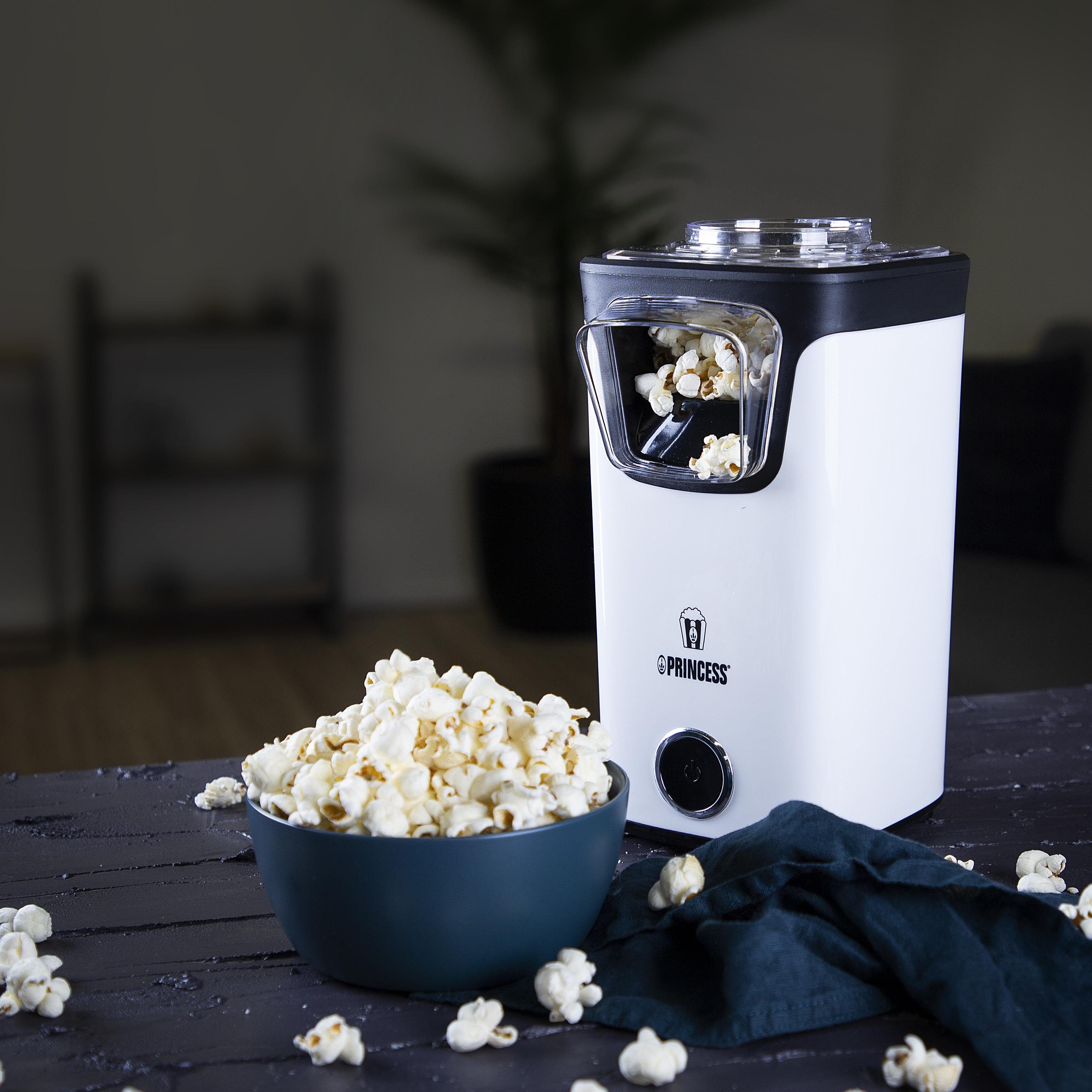 zu Rutschfeste reinigen 292986 Einfach PRINCESS Popcorn-Maker, Gummifüße, Popcornmaschine