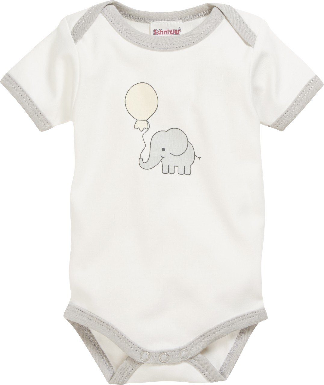 Shirtbody natur Pack Elefant 2er Body Schnizler 1/4-Arm