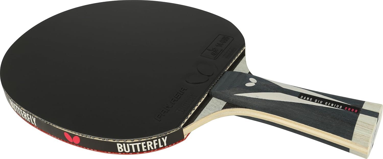 Butterfly Tischtennisschläger Tischtennisschläger DAN QIU Genius 2000, Tischtennis Schläger Racket Table Tennis Bat