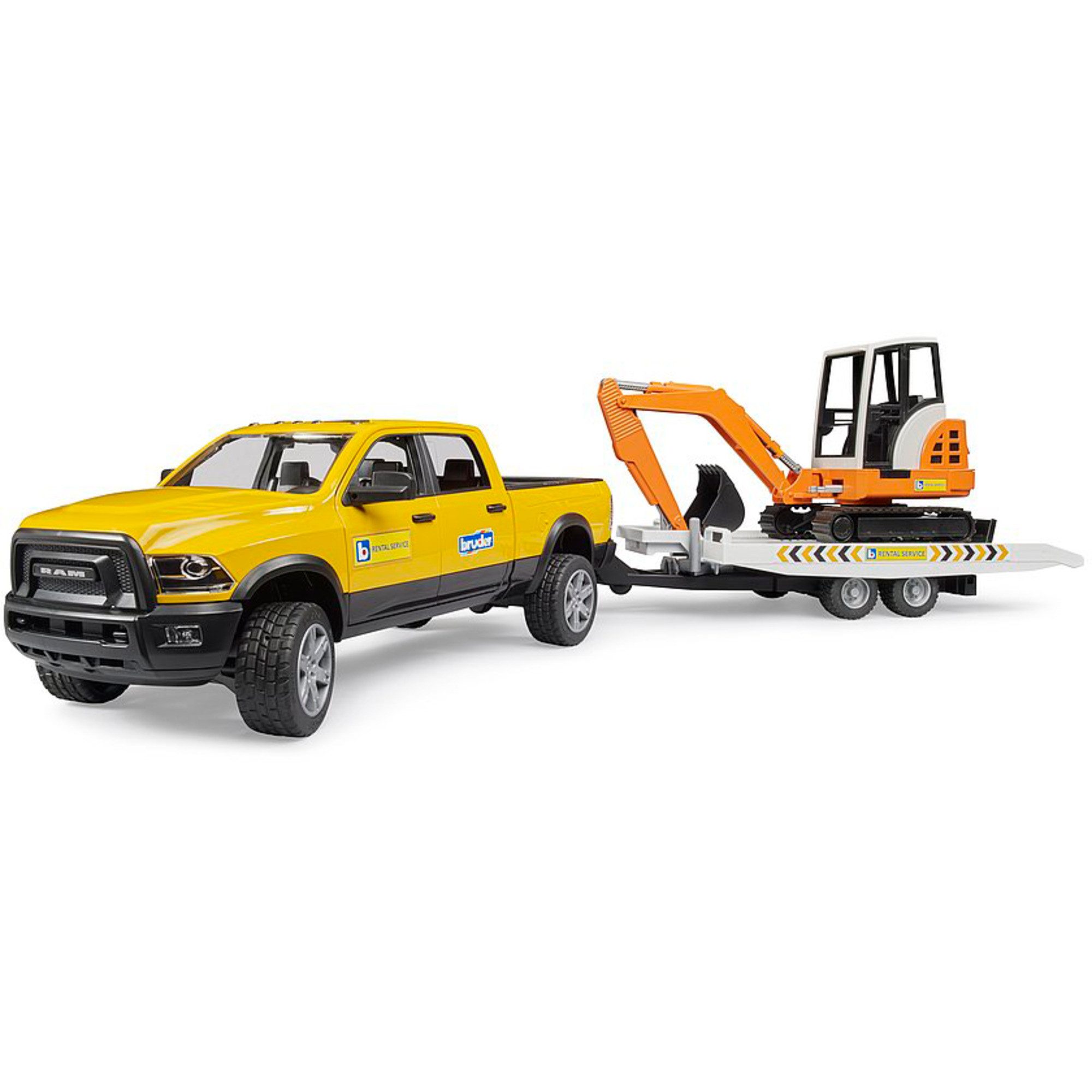 Bruder® Spielzeug-LKW bruder RAM Rental Service günstig online kaufen