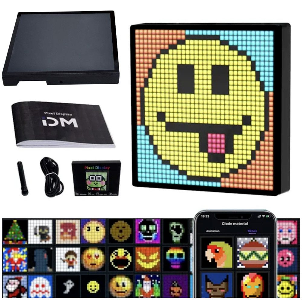 QUBEBU LED-Bilderrahmen LED Display Pixel Art günstig online kaufen