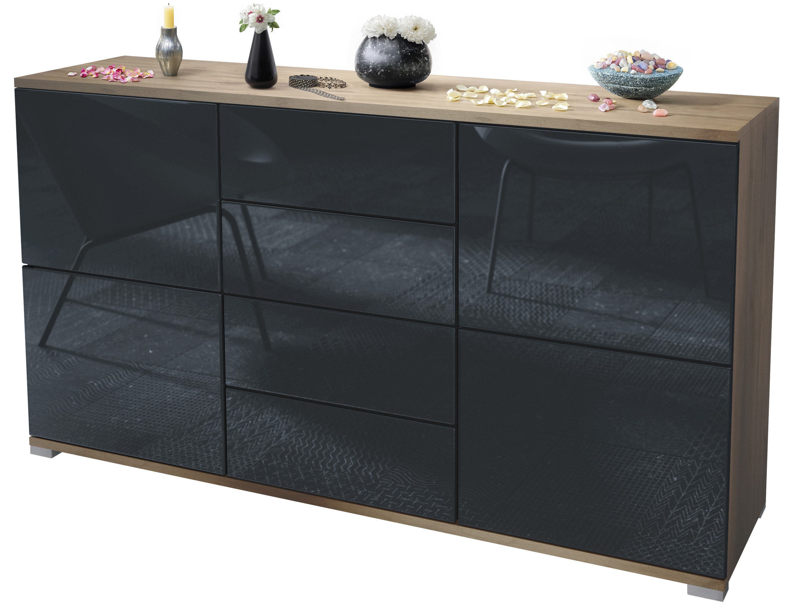Vladon Sideboard Rova V1 (Kommode mit günstig online kaufen