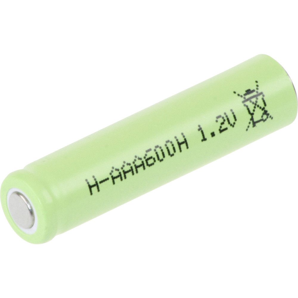 Mexcel Mexcel H-AAA600H Micro (AAA)-Akku NiMH 600 mAh 1.2 V 1 St. Batterie, (1.20 V)