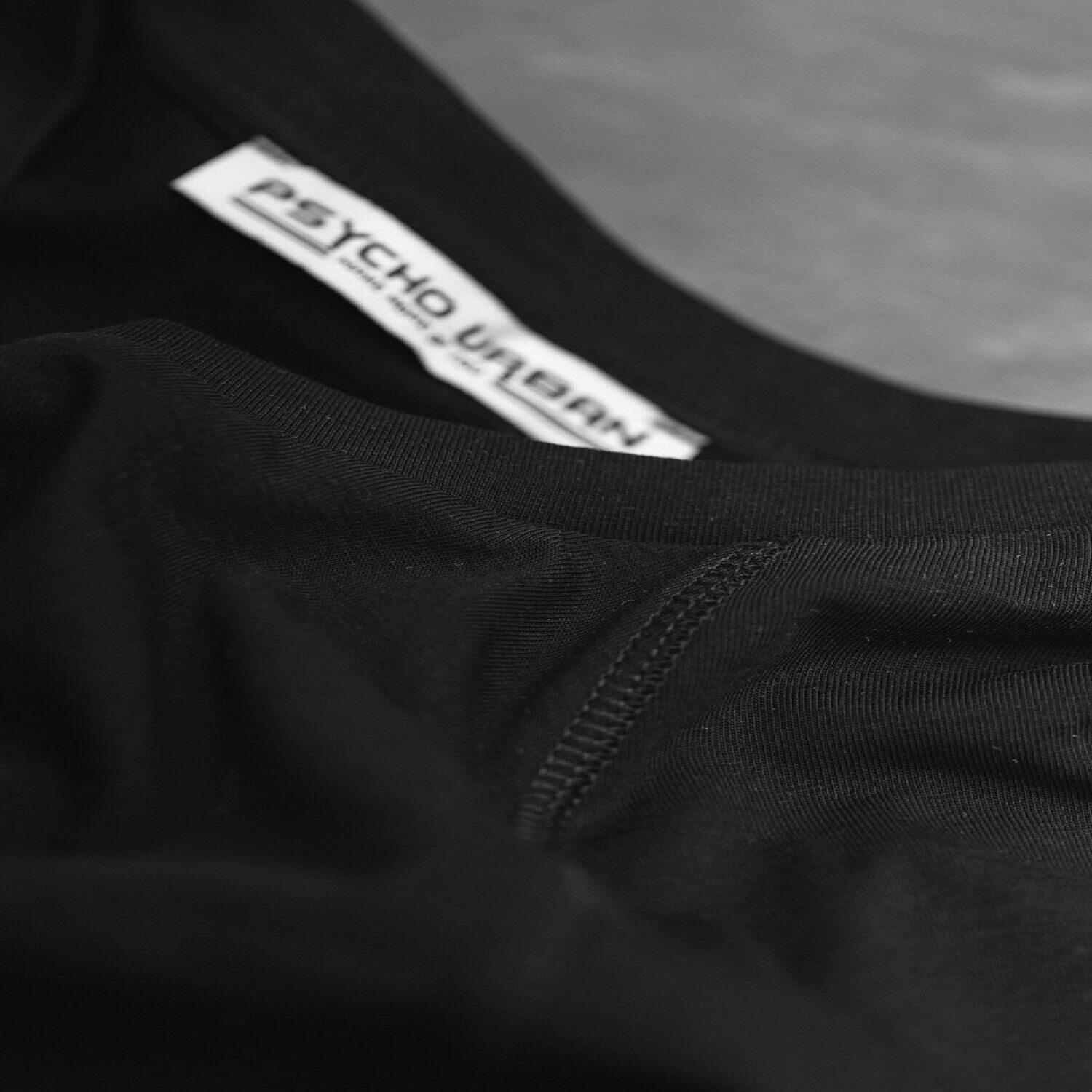 Psycho Urban Print-Shirt (Set) Basic Fitness T-Shirt im Doppelpack