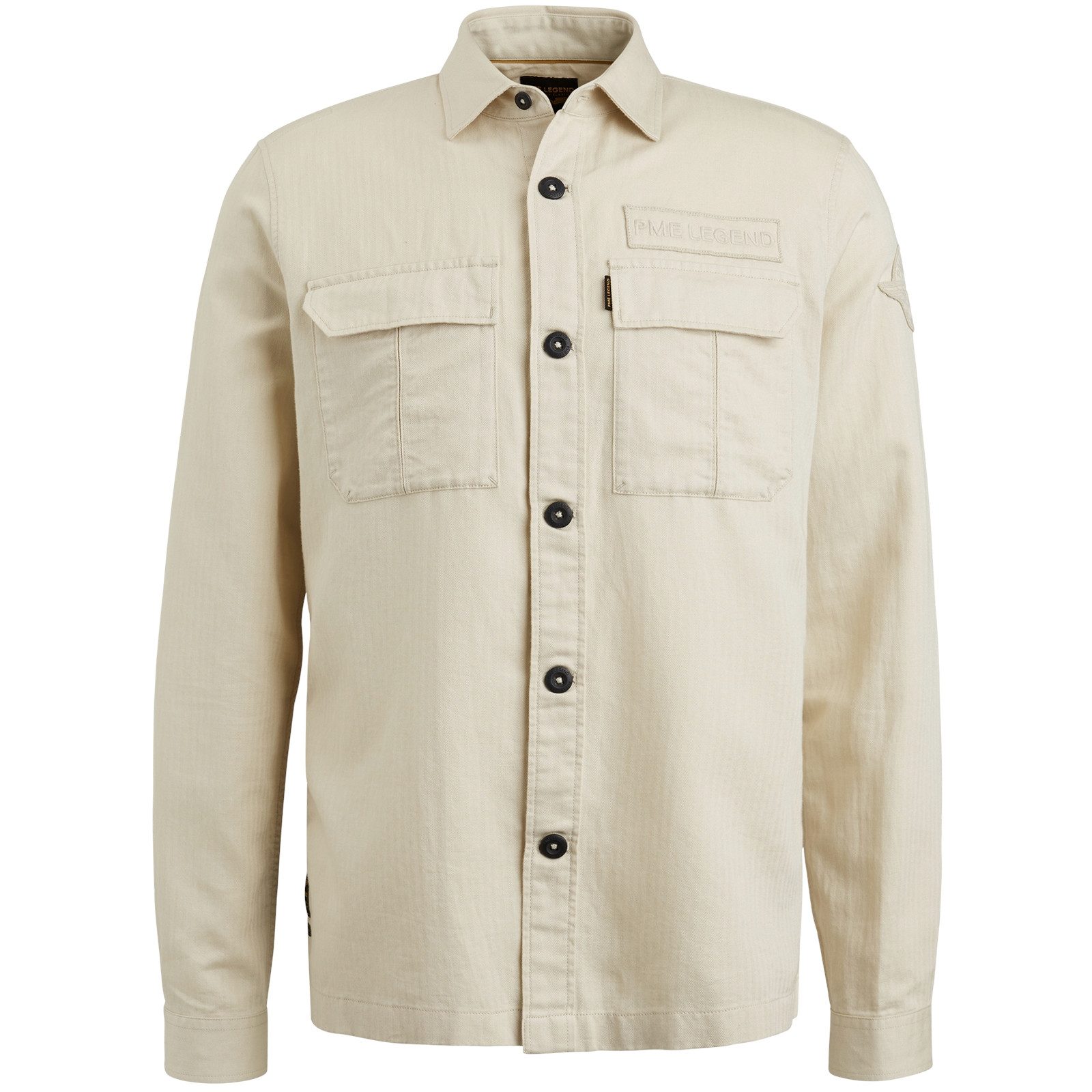 PME LEGEND Longsleeve Long Sleeve Shirt Ctn/linen Herrin