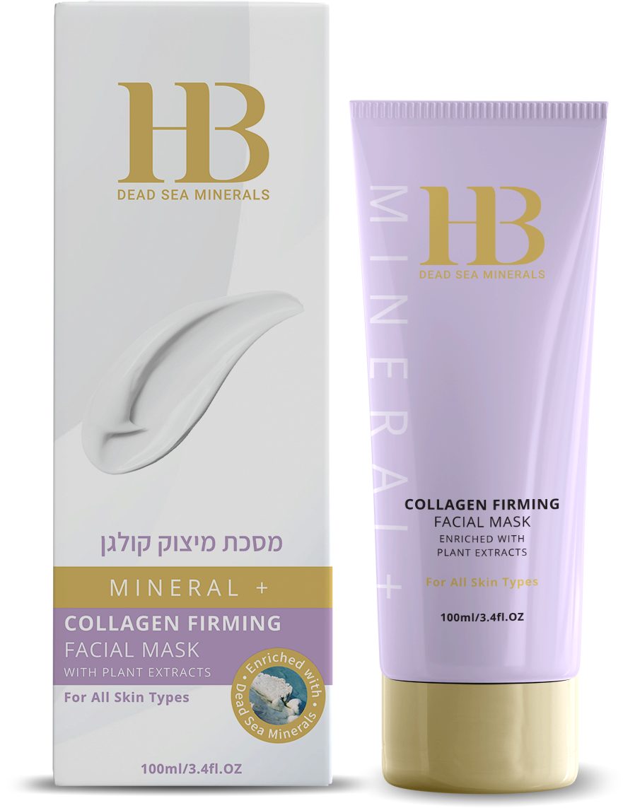 H.B. Dead Sea Minerals Gesichtsmaske Health&Beauty Kollagen Gesichtsmaske mit Totes Meer 100ml