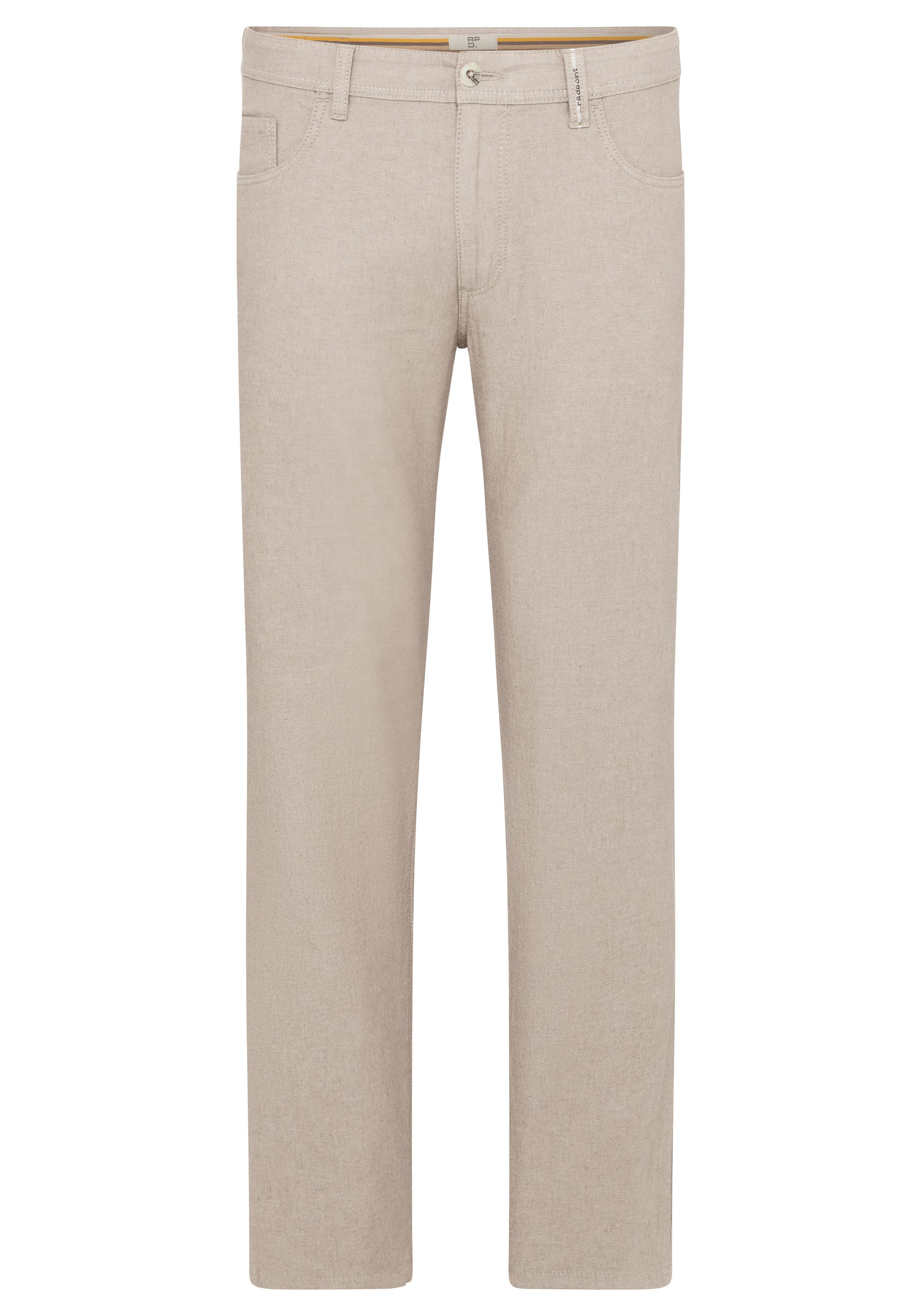 Redpoint Chinohose Milton Regular Fit Baumwolle-Leinen Hose mit Stretch