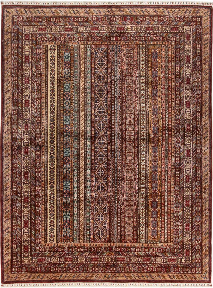 Orientteppich Arijana Shaal 247x325 Handgeknüpfter Orientteppich, Nain Trading, rechteckig, Höhe: 5 mm