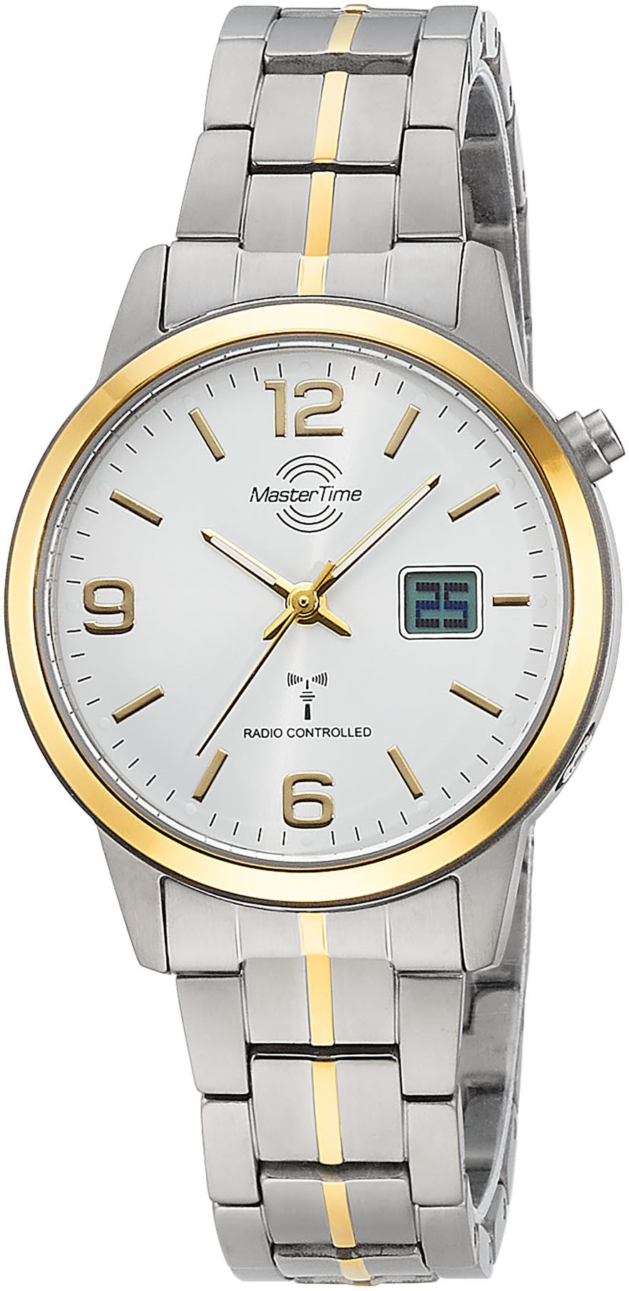 MASTER TIME Funkuhr MTLT-10900-42M, Quarzuhr, Armbanduhr, Damenuhr, Titan, günstig online kaufen