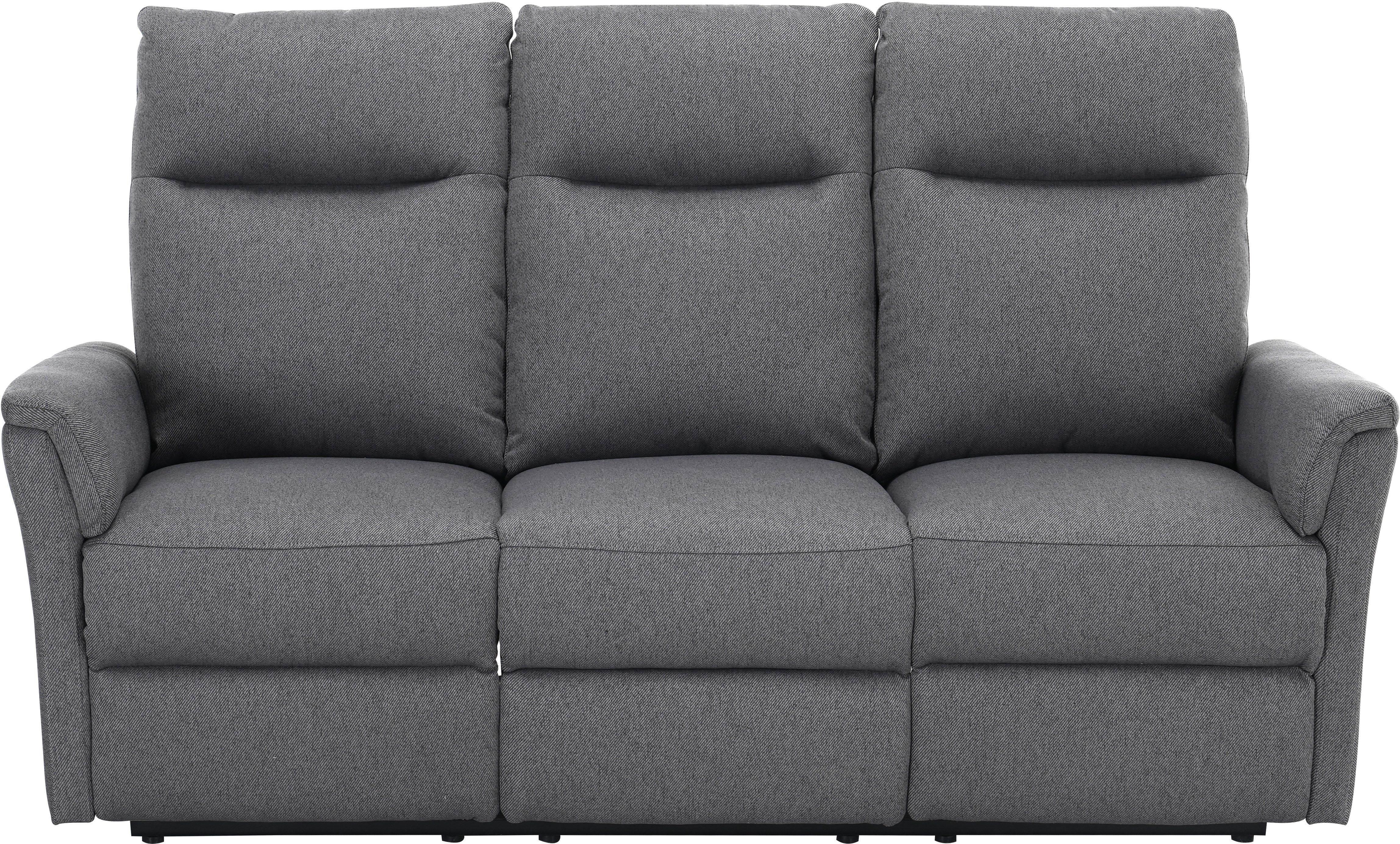 Home affaire 3-Sitzer FINNARA, 3-Sitzer,elelektrische Relaxfunktion in 2 Sitzen, USB A/C, Liegefunktion 105°-135°, Federkern