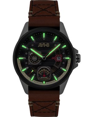 AVI-8 Quarzuhr AVI-8 AV-4098-02 Herrenuhr Hawker Harrier Farley M